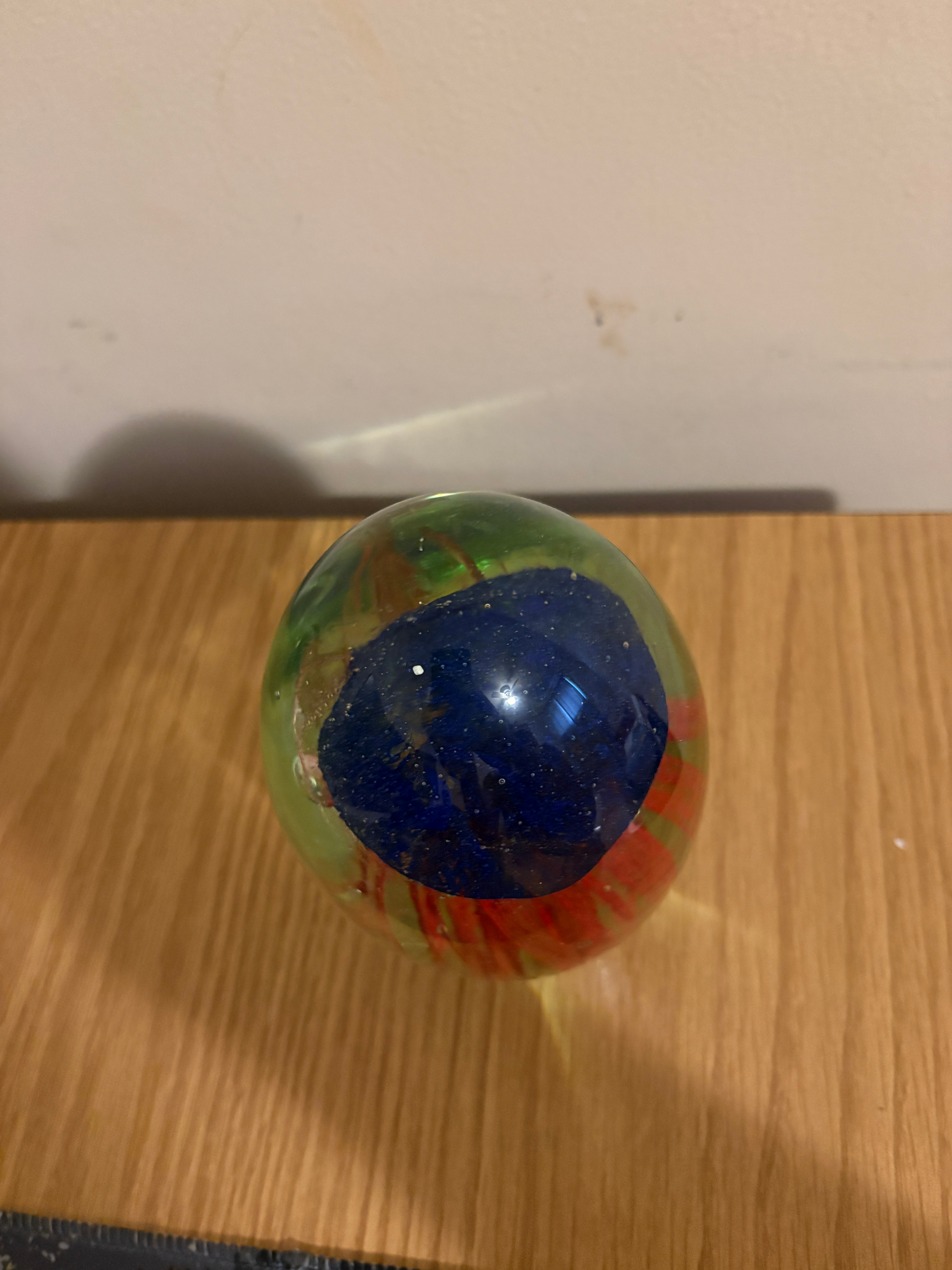 Glass Jellyfish Paperweight - photo 2