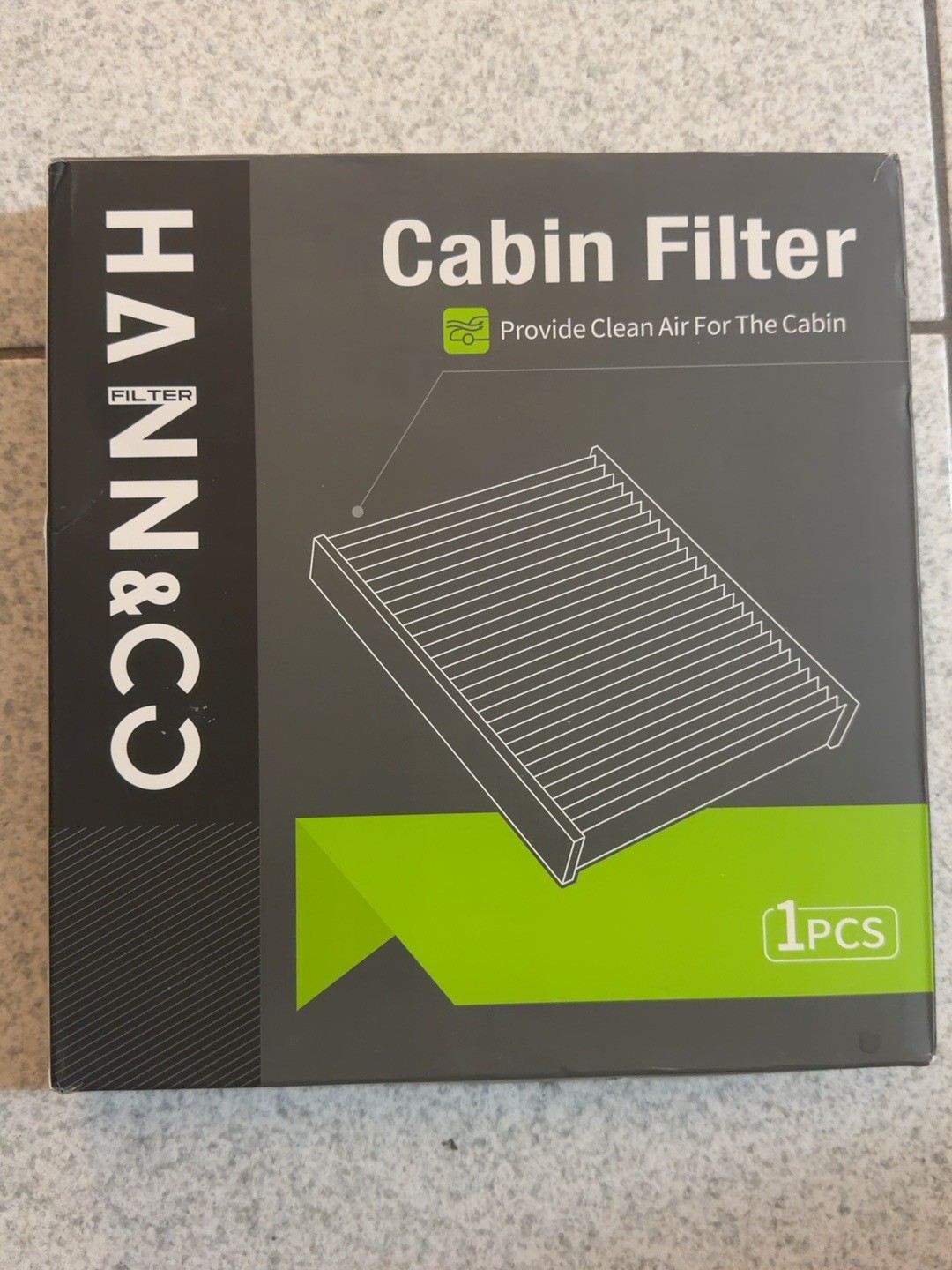 HANN&CO CF11643 HCC0611 Activated Carbon Cabin Air Filter
