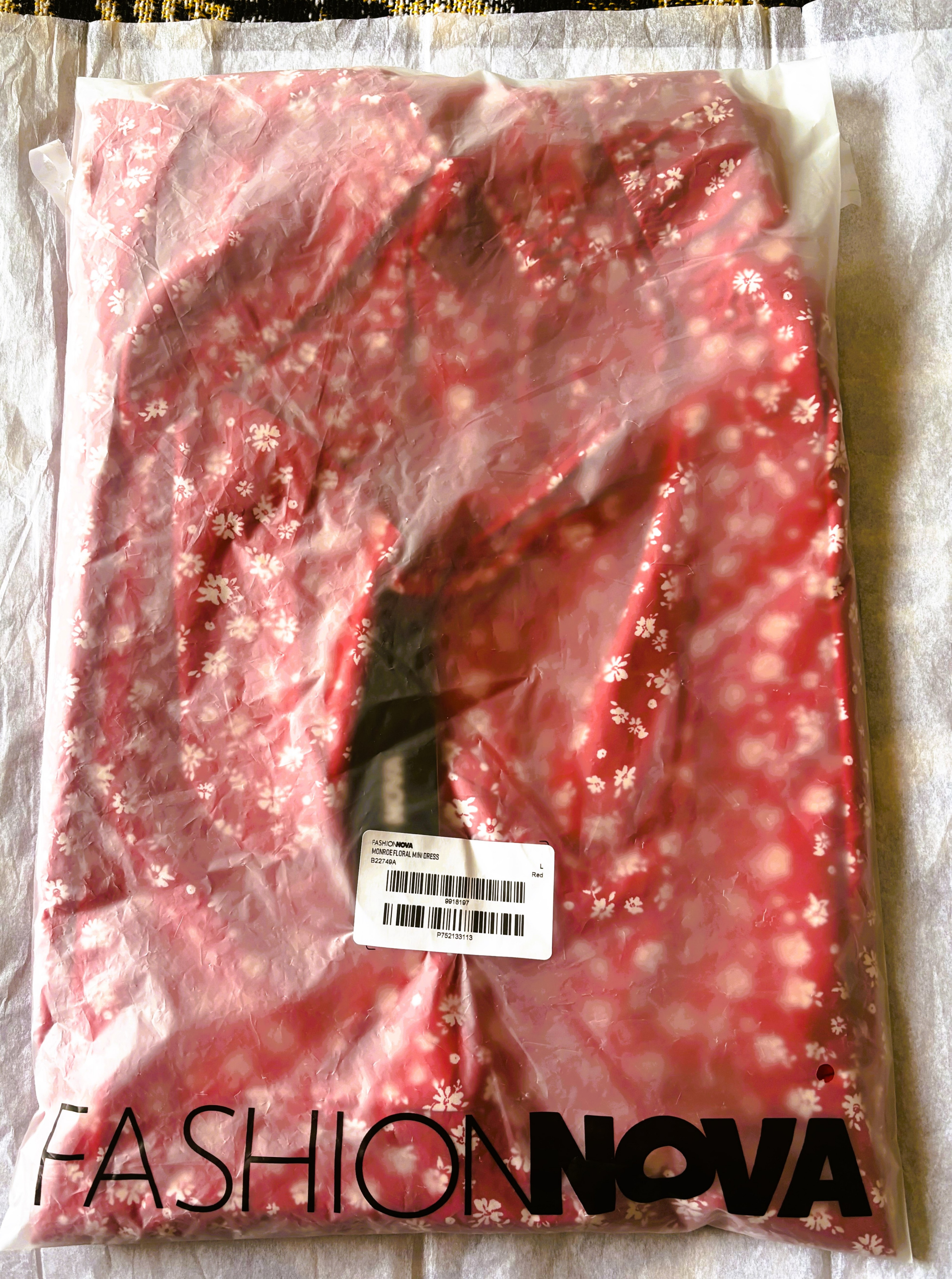 FashionNova-Monroe Floral Mini Dress -Large - photo 5