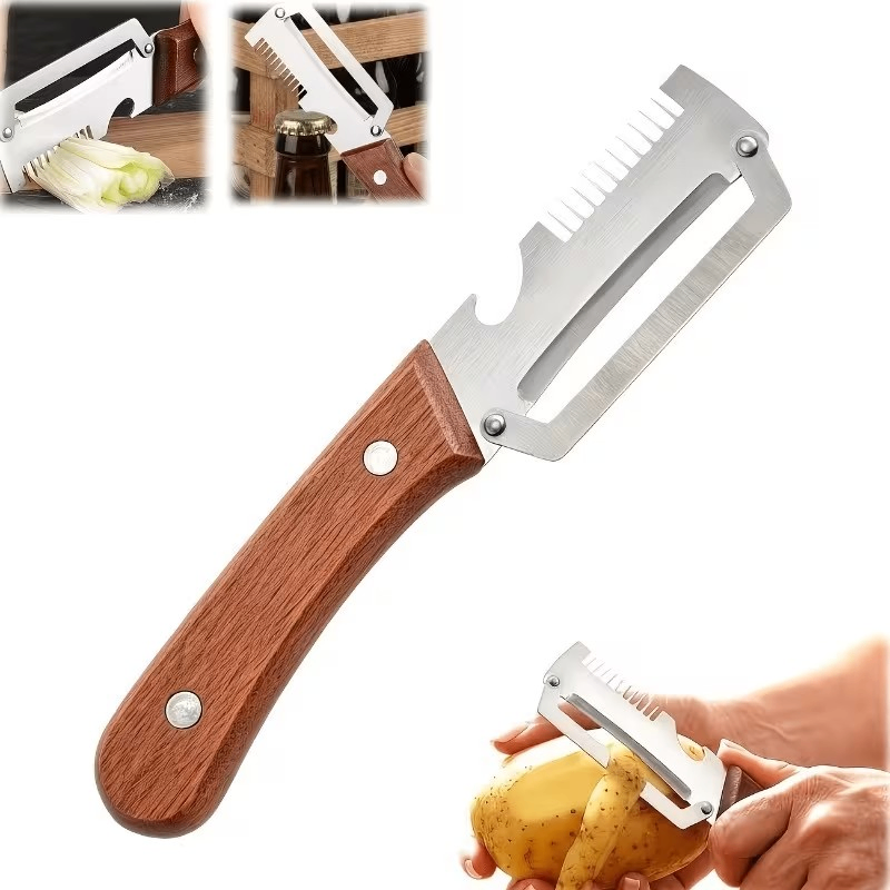 Multifunctional Vegetable Peeler, 3-in-1 Peelers for Kitchen - photo 4