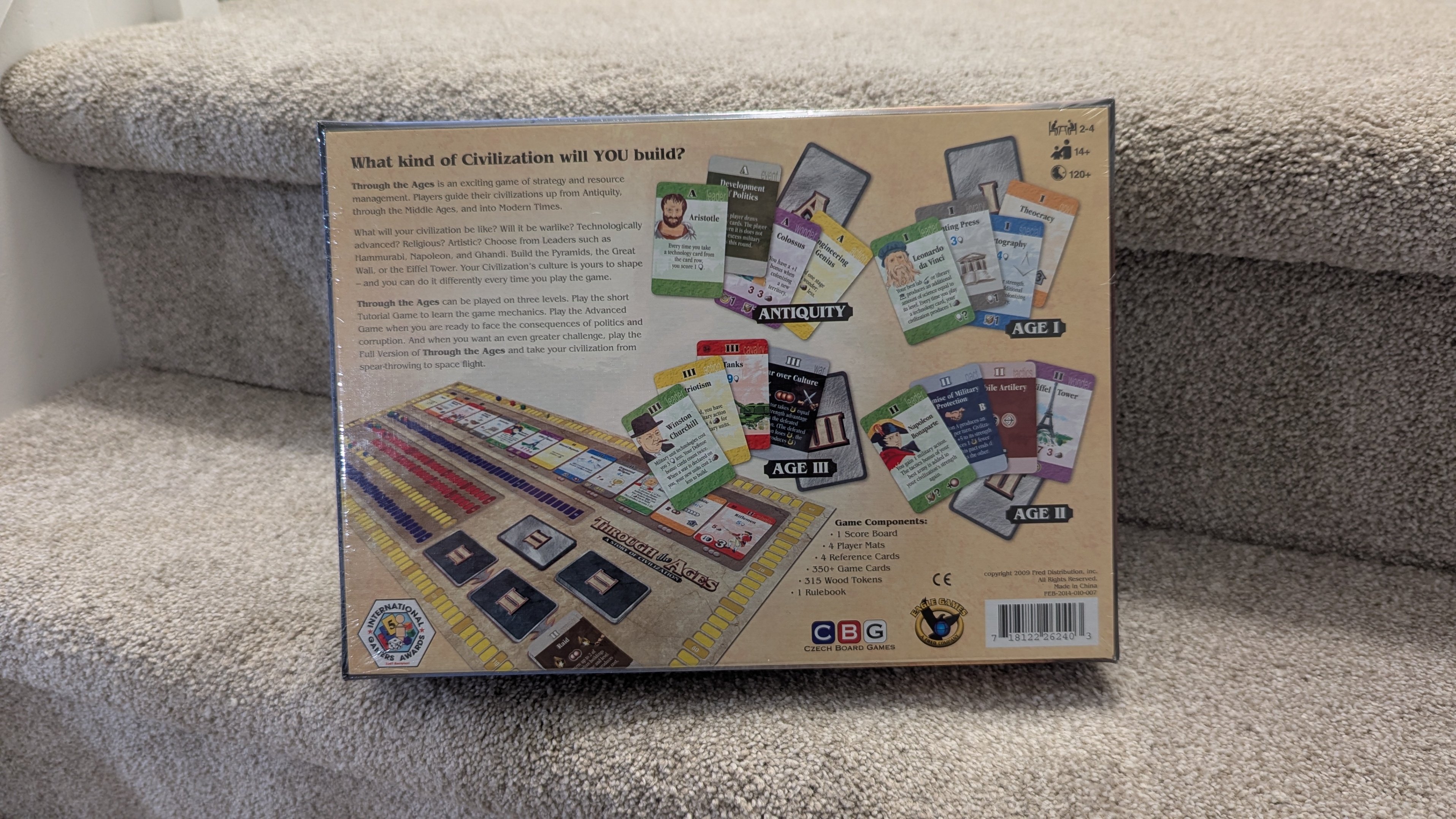 Through the Ages® A Story of Civilization Board Game (2006/2009) - photo 2