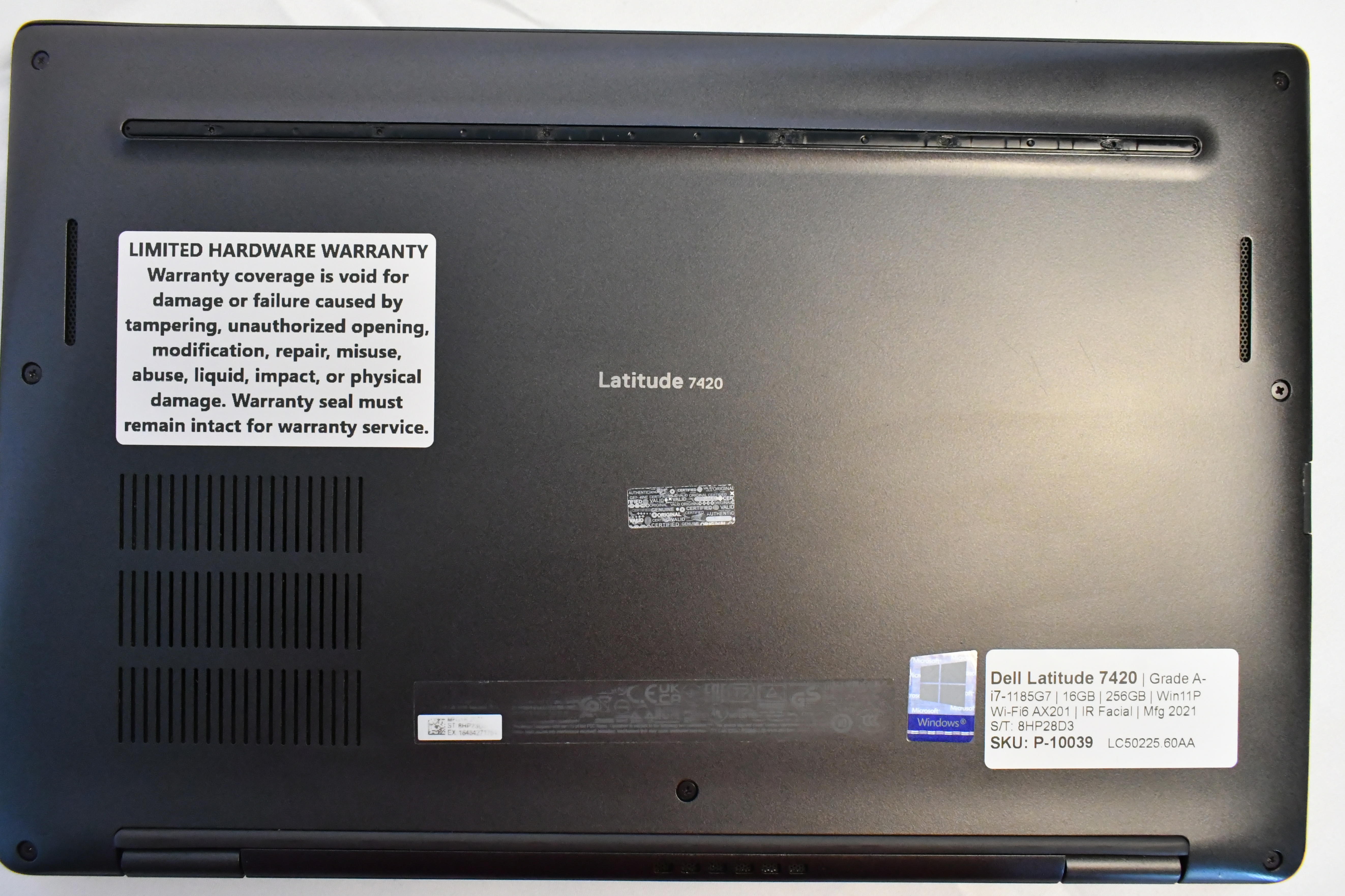 Dell Latitude 7420 – i7 / 16GB / 256GB NVMe Windows 11P Grade A- - photo 4