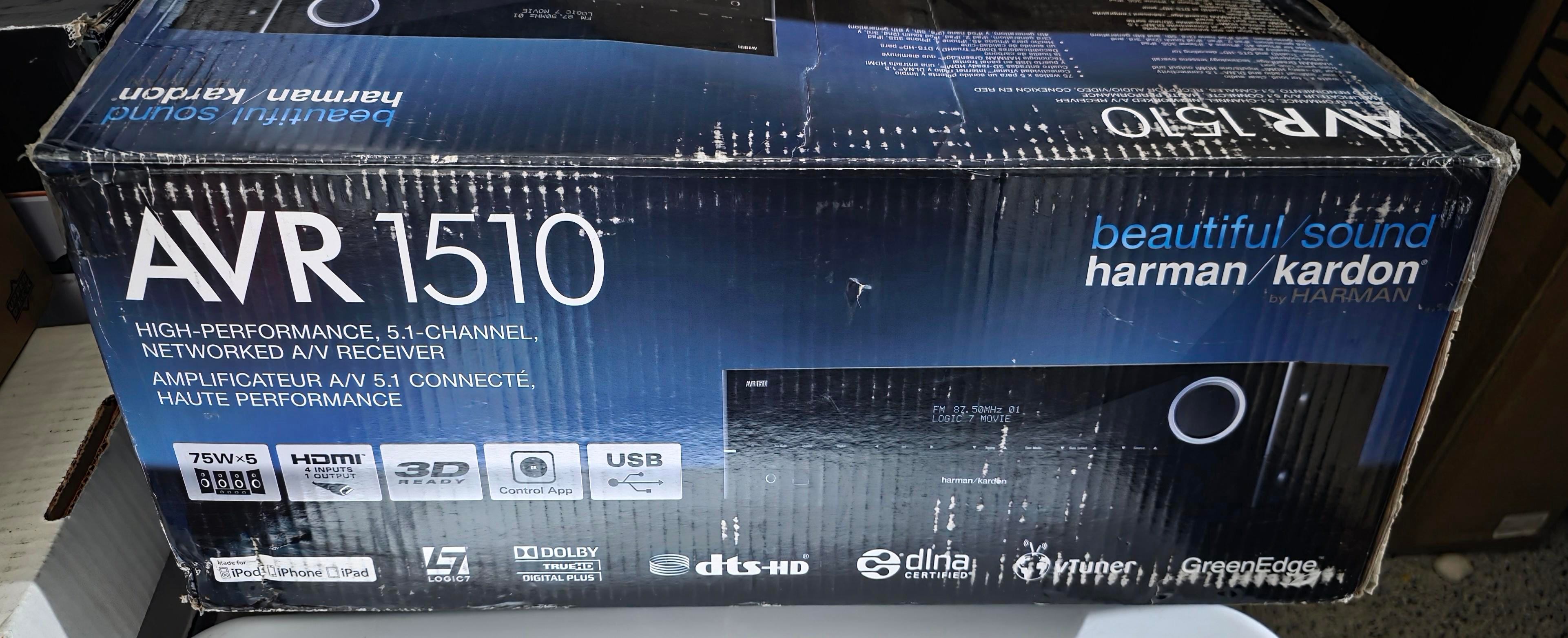 Harman Kardon AVR 1510 5.1 Reciever - photo 4