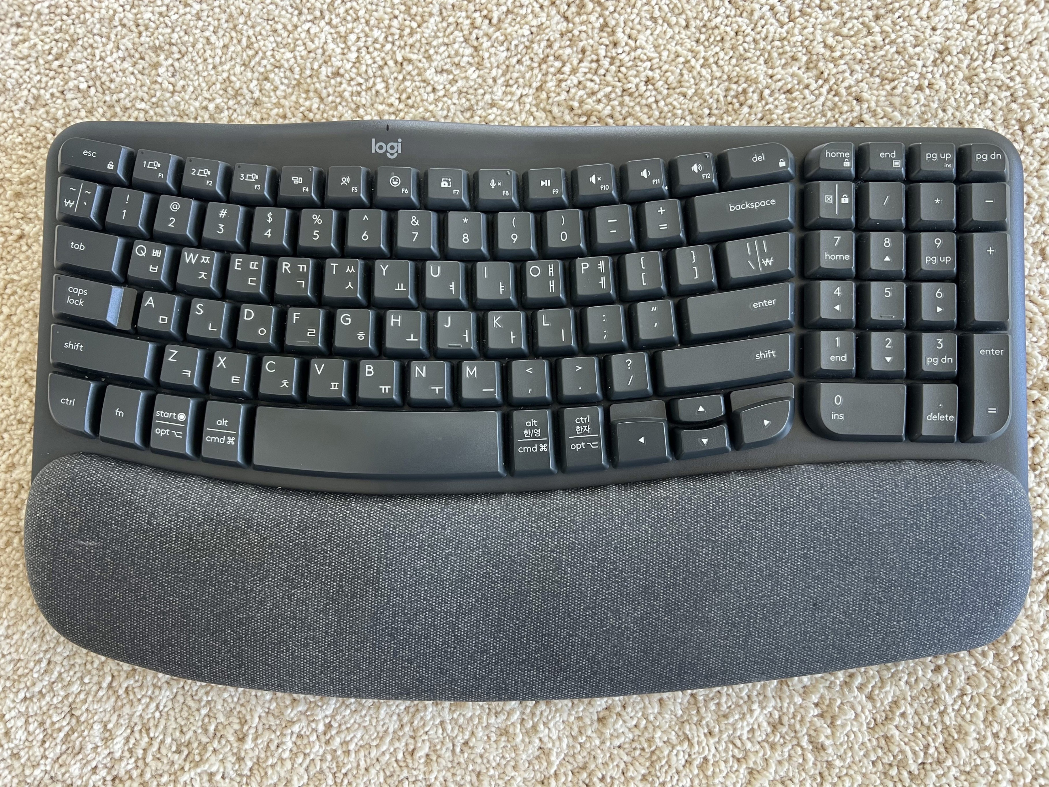 Ergonomic Keyboard & Mouse Set (Logitech Wave Keys & LIFT Combo) - photo 2