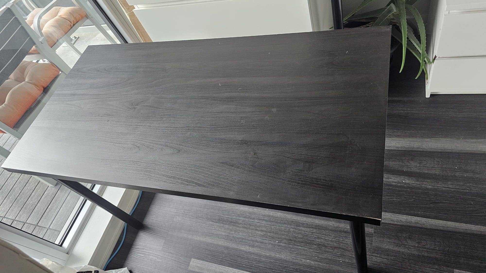 Ikea Linnmon/lagkapten large table desk Black and brown - photo 4