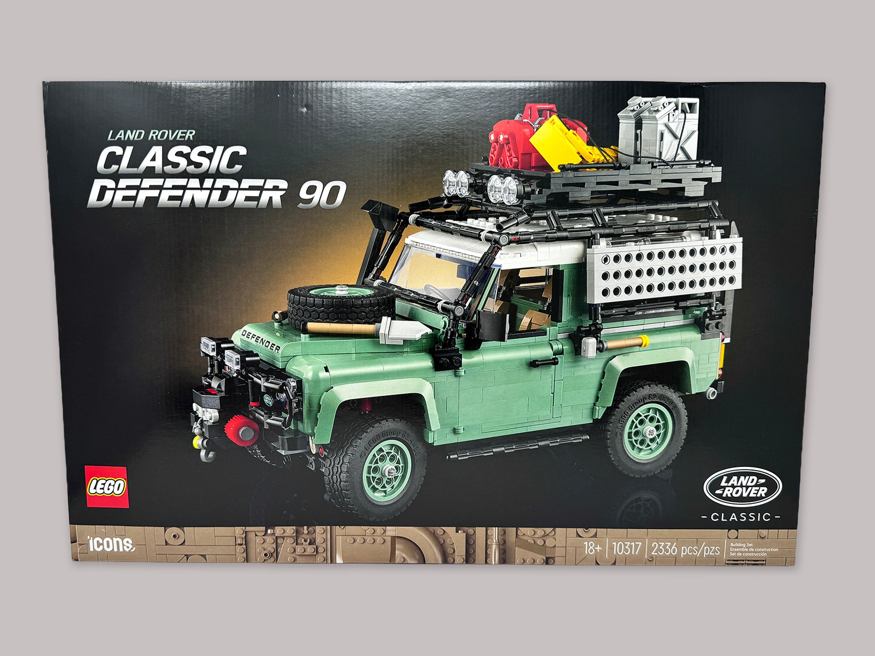 LEGO Icons: Land Rover Classic Defender 90 (10317) New/Sealed