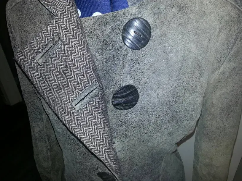 Danier Fall/Spring Leather Jacket With Houndstooth Interior - photo 3