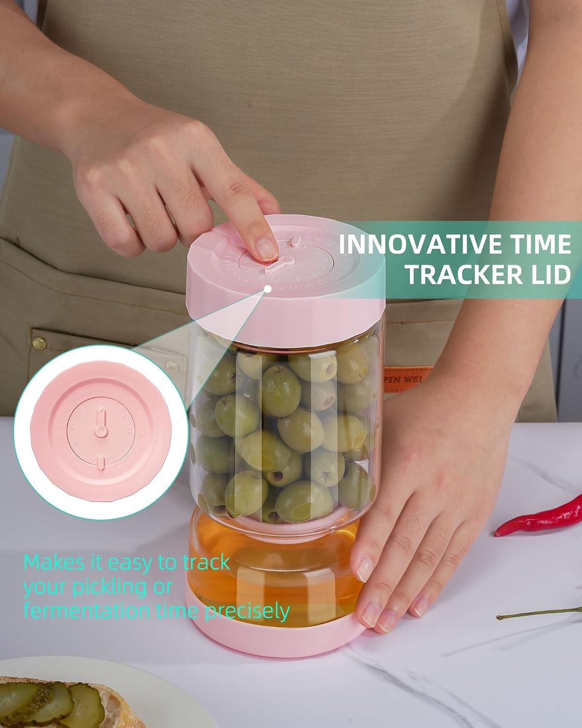 Pickle Jar with Strainer Flip, 37oz - photo 5