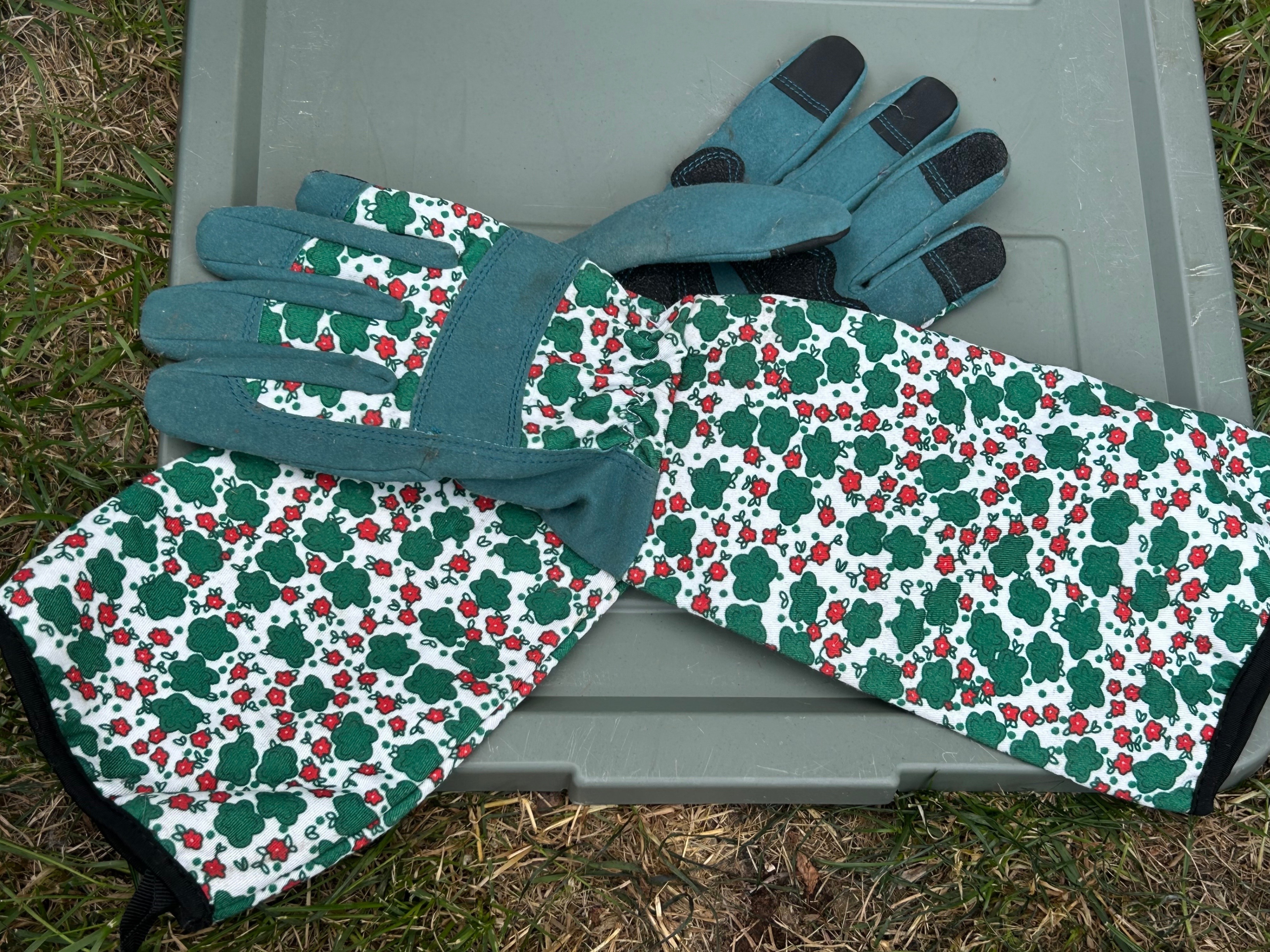 Elbow Length Gardening Gloves - Sz S