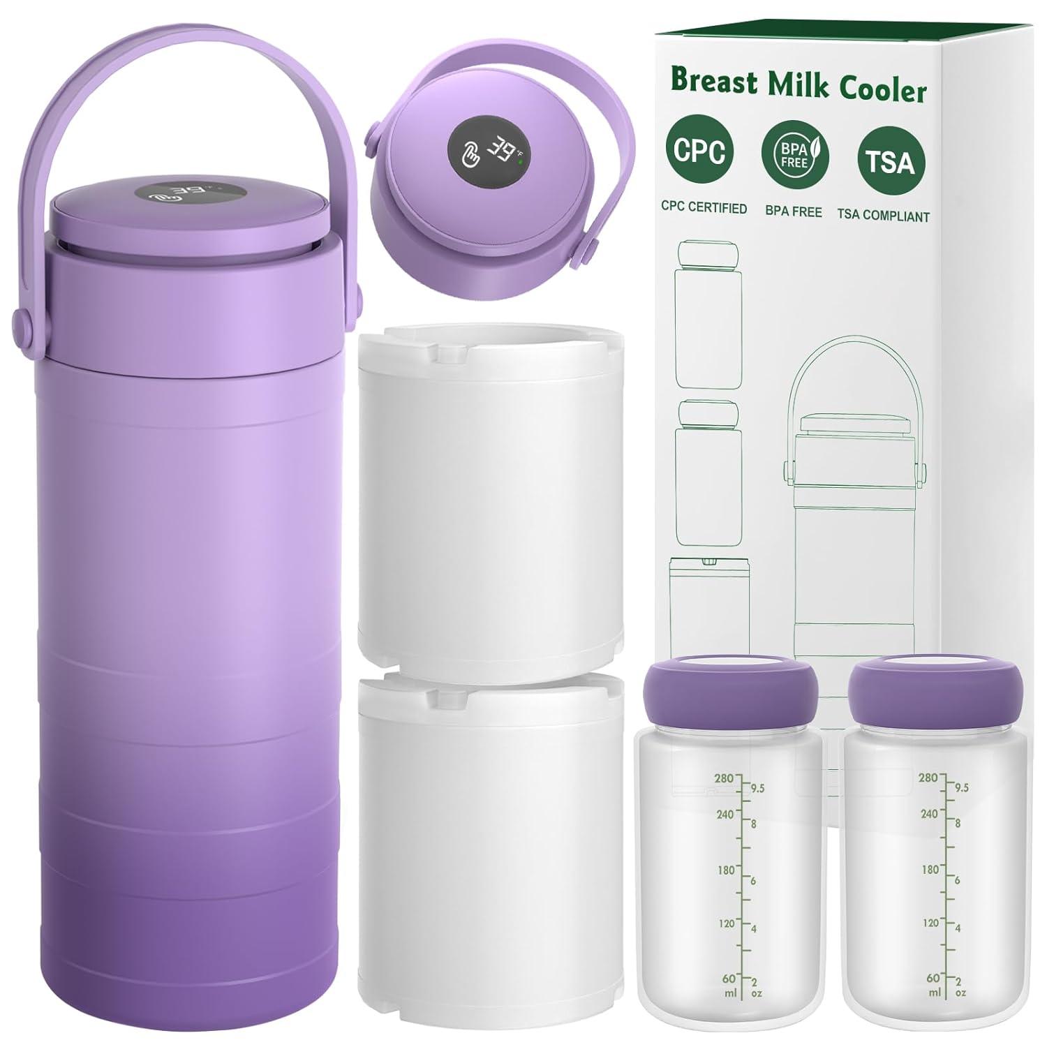 NEW~ Portable Breast Milk Cooler with Temperature Display