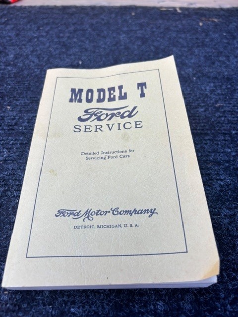 Ford Model T Service Manual Reprint