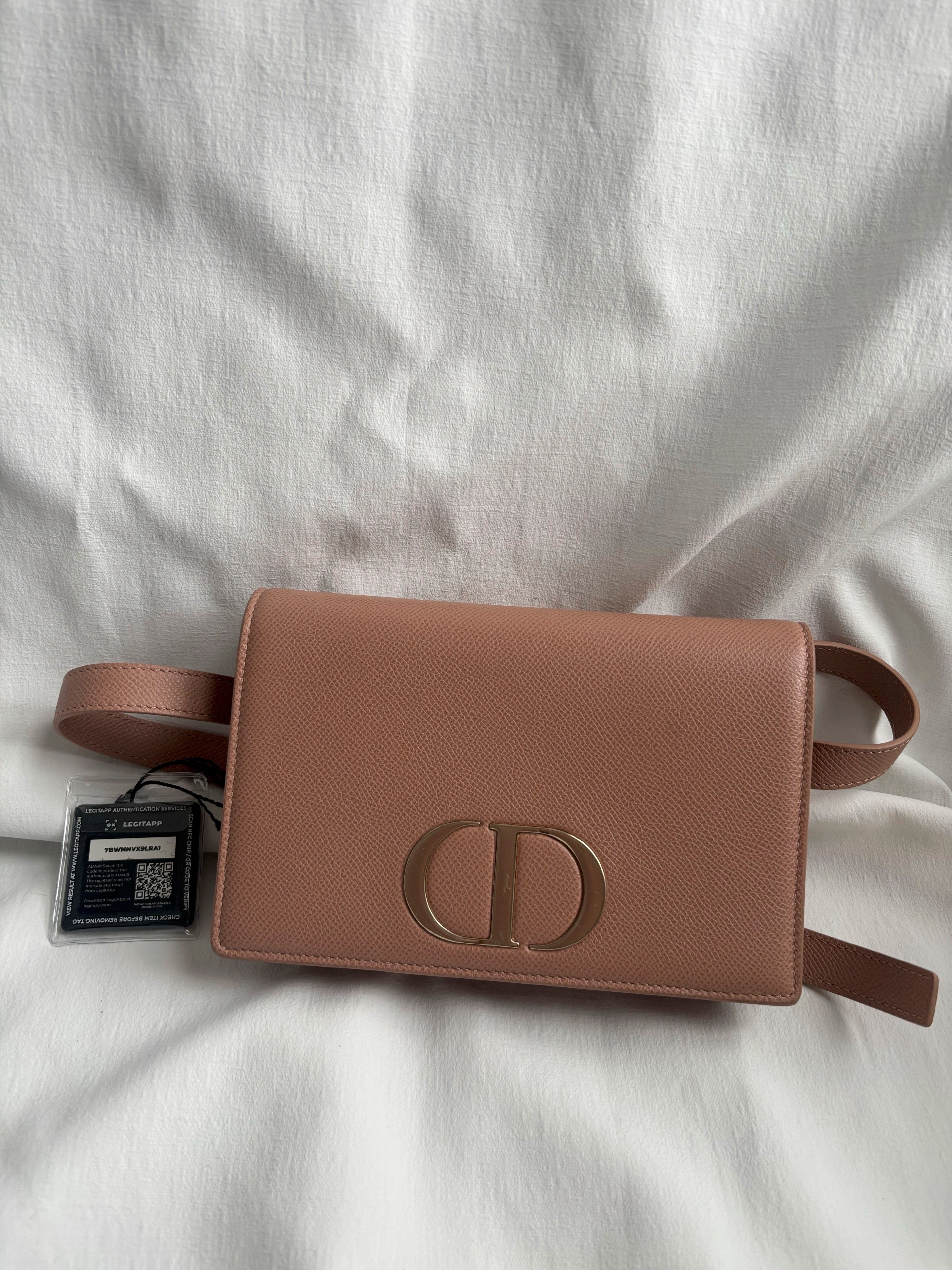 Authentic Dior Montaigne Belt Bag Pink - photo 5