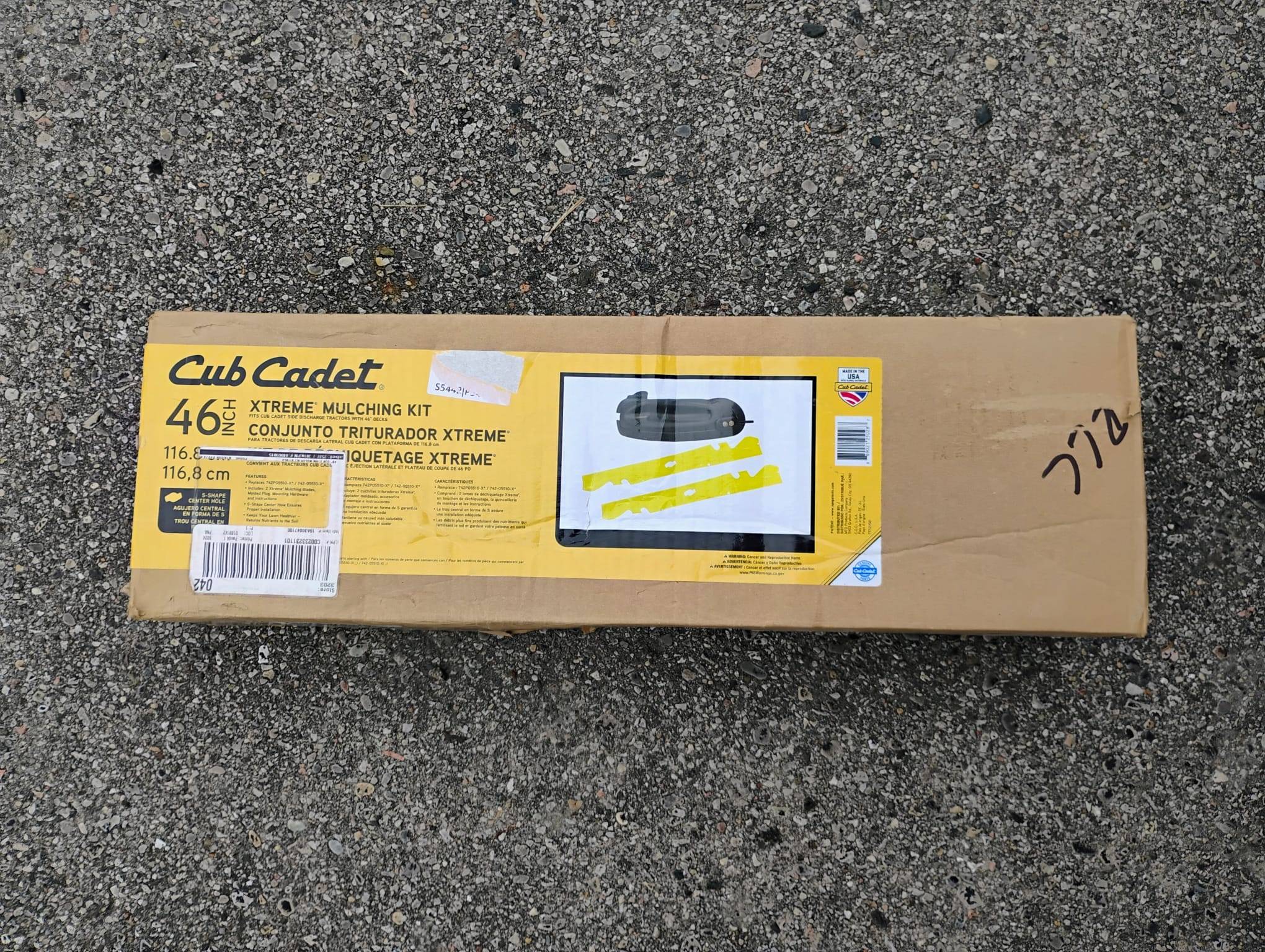 CUB CADET - Xtreme Mulch Kit for 46" Cutting Decks - photo 2