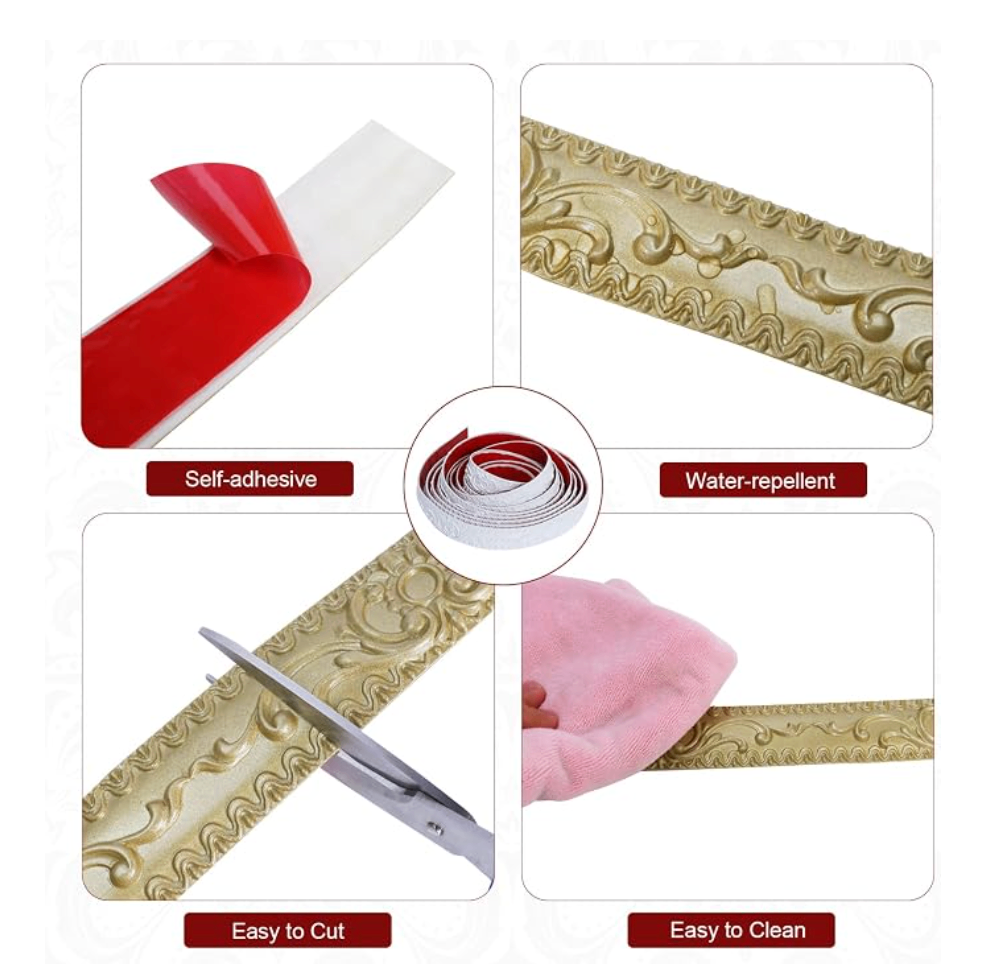 Self-Adhesive Decorative Trim Molding Tape - photo 5