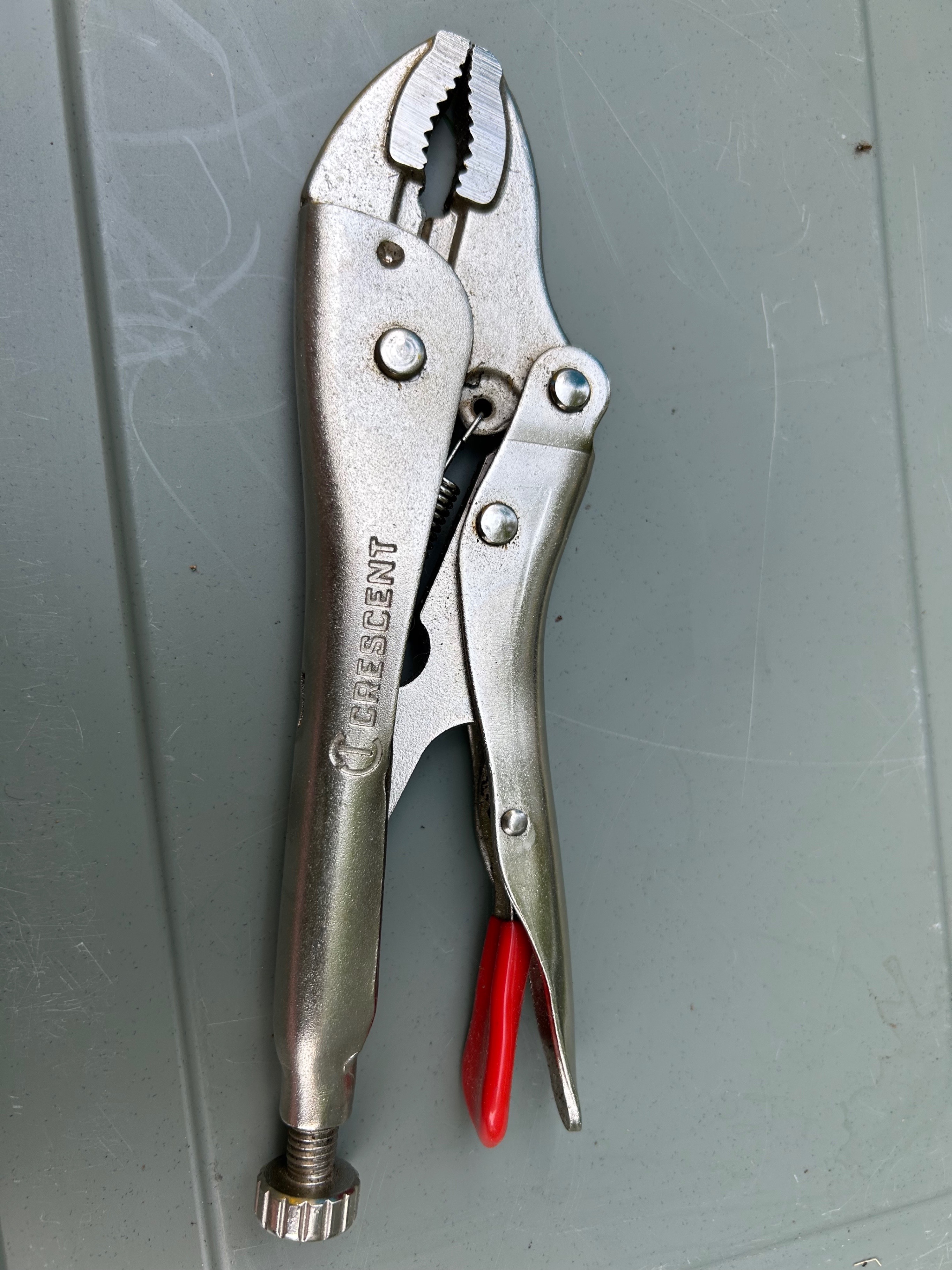 Crescent 7" Curved Jaw Locking Pliers with Wire Cutter - photo 3
