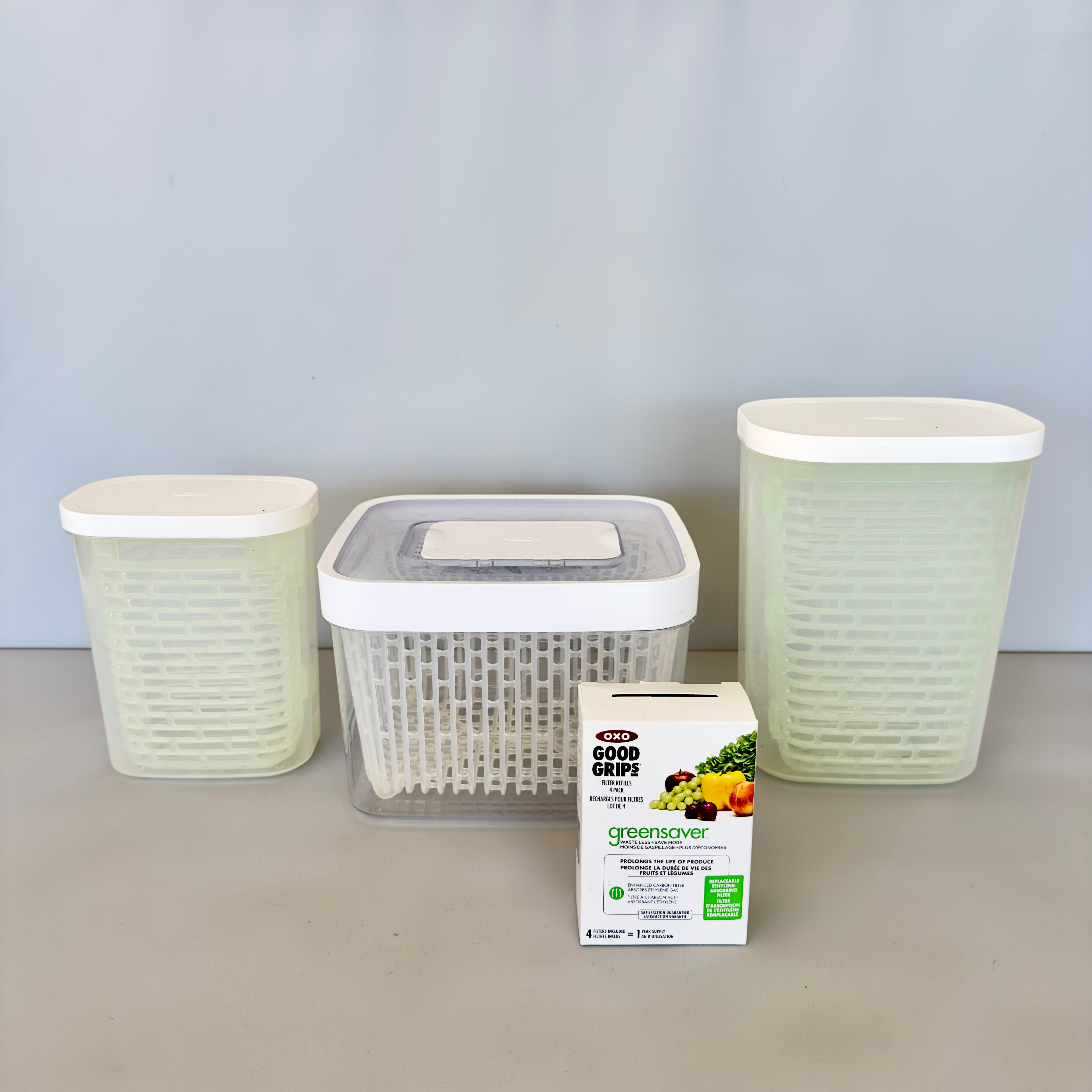 Good Grips Greensaver Produce and Herb Keeper Set