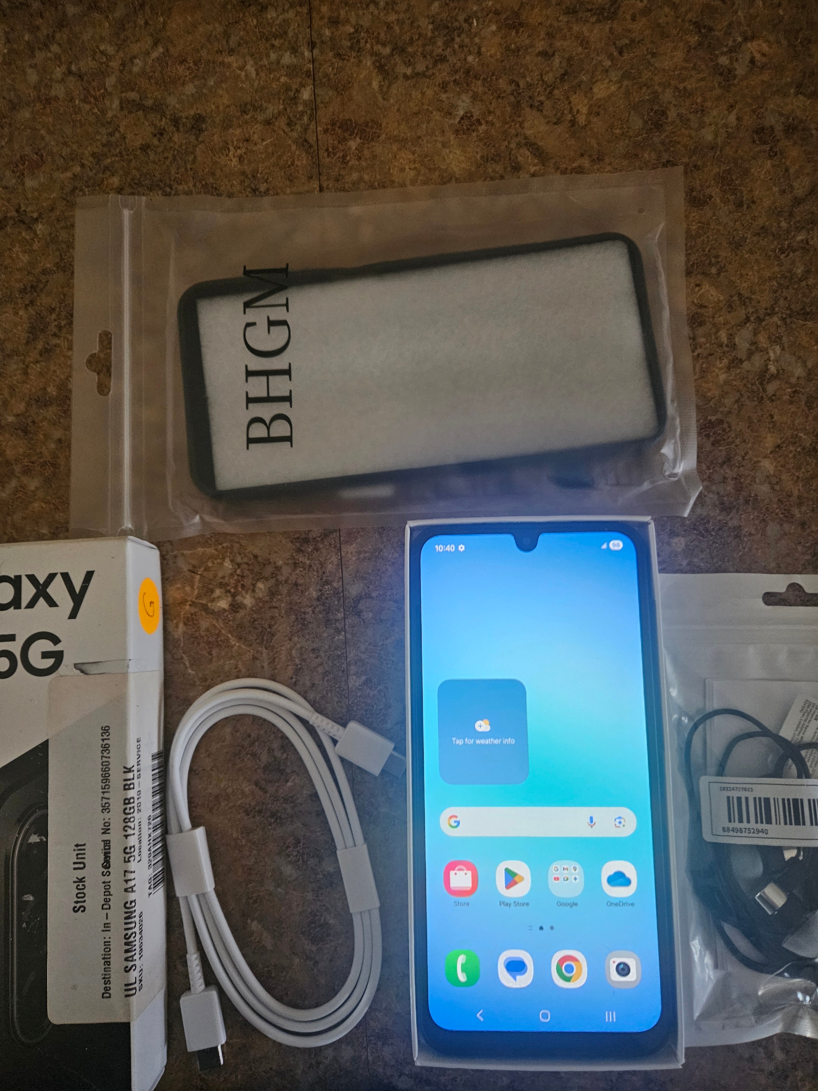 NEW SAMSUNG A17 5G 2026--ANDROID 16--4 GIG RAM--128 GB--5000 MAH