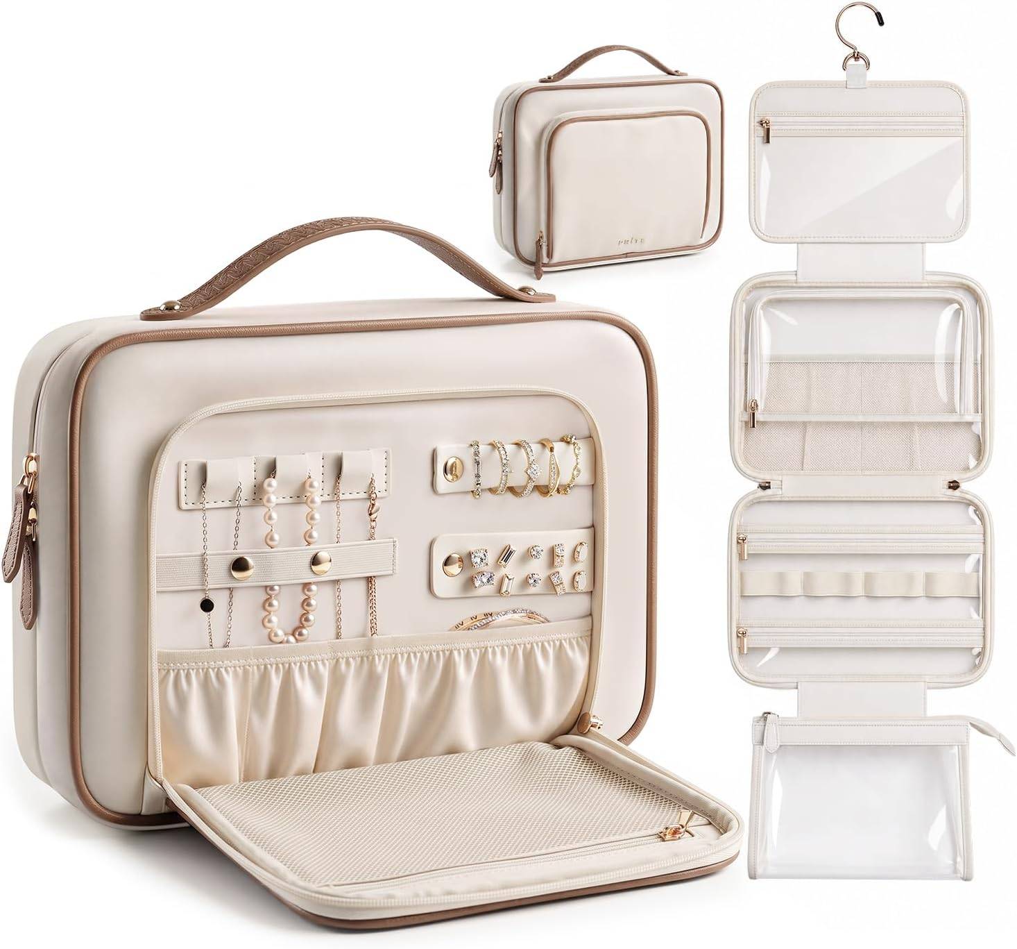 Prite Hanging Toiletry Bag for Women