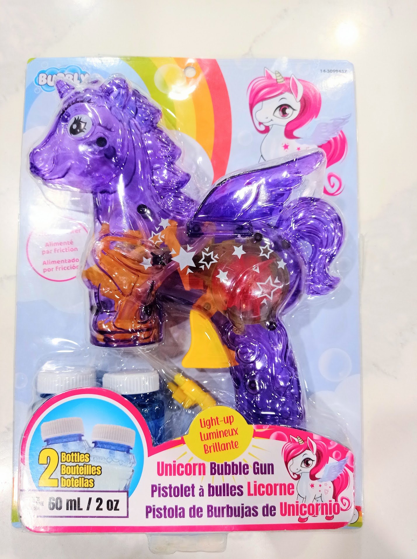 Unicorn Soap Bubble Toy  (Brand new in sealed package)
