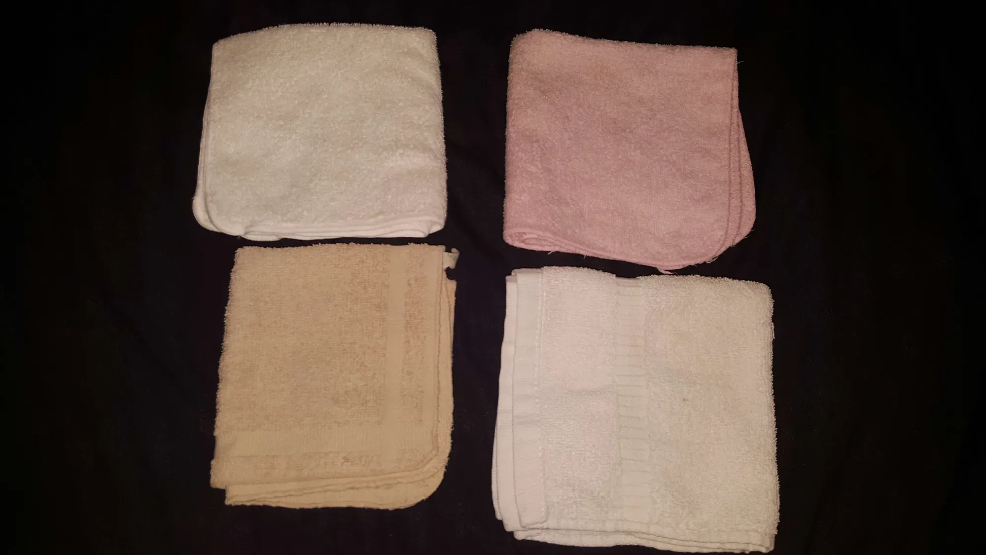 wash cloths -- used but lots of life left in em