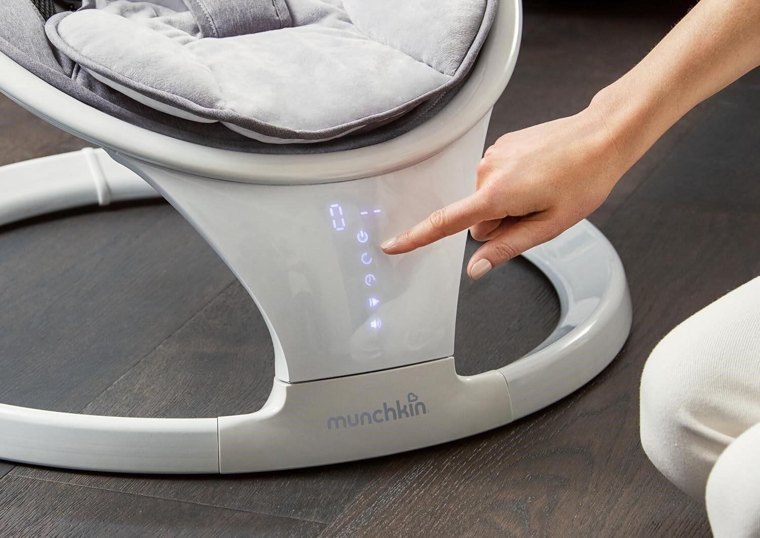 Munchkin Bluetooth Enabled Lightweight Baby Swing - photo 2