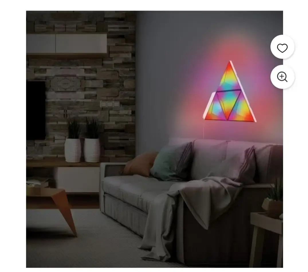 Monster Prism 3D LED Art Panels - Modular 4 Panel Starter Kit - photo 4