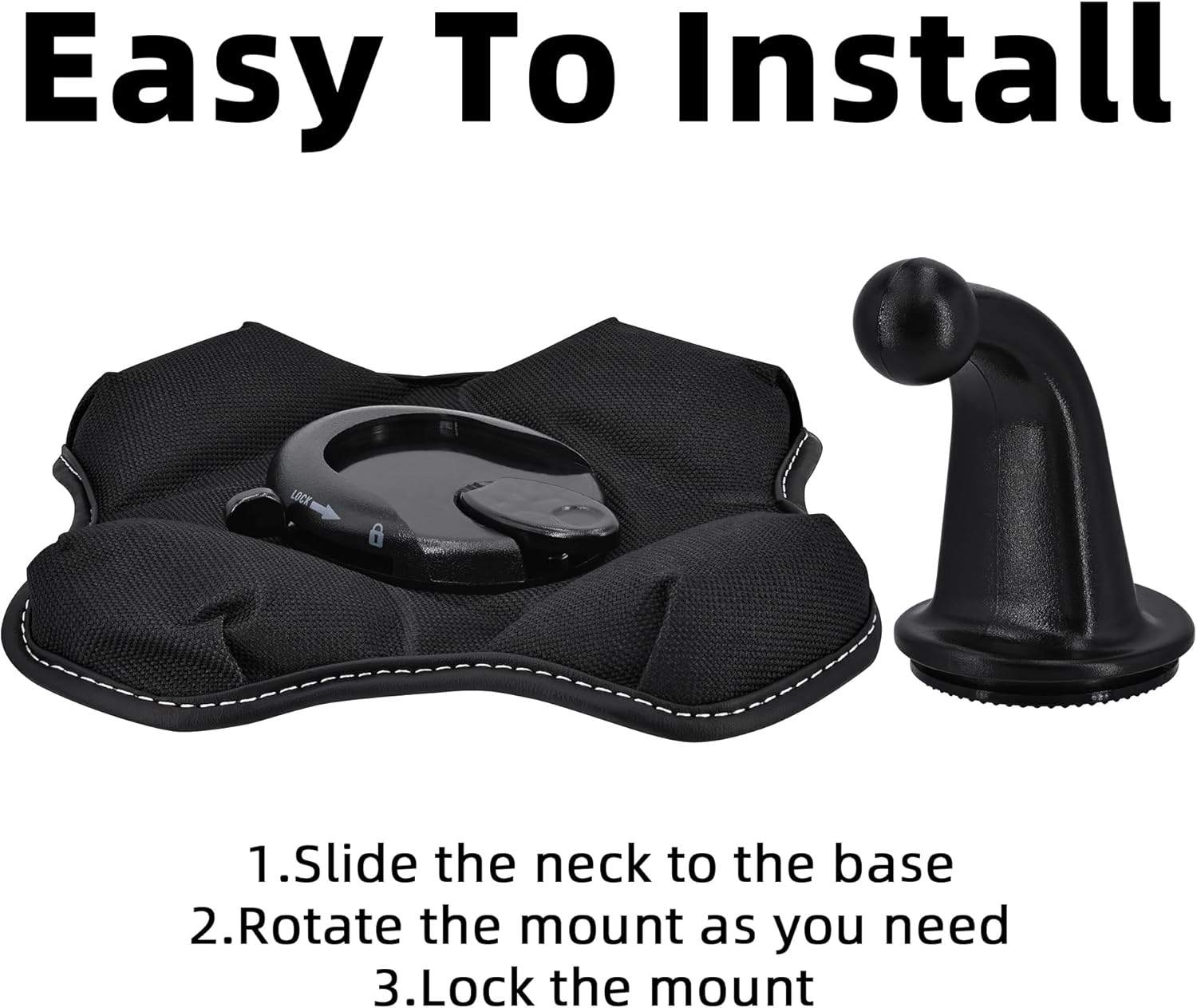 DASHBOARD FRICTION MOUNT FOR GPS AND CELLPHONE HOLDER - photo 2