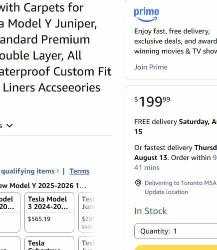 46. NEW Tesla Model Y 2020-24 Floor Mats - photo 4