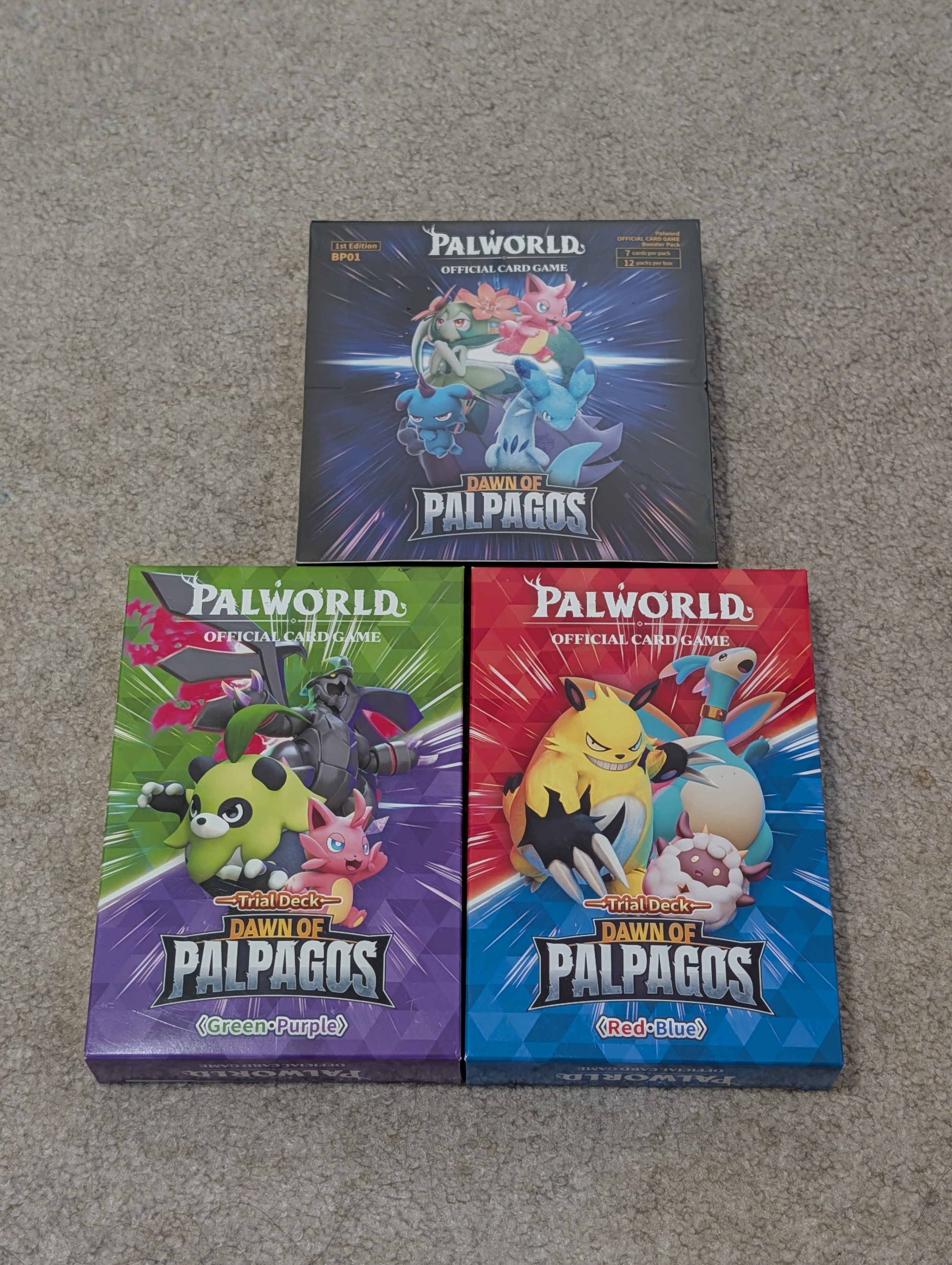 Palworld TCG Booster Box & 2 Trial Decks COMBO - photo 2