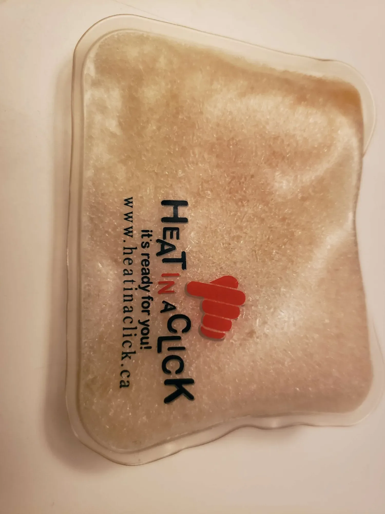 "Heat In A Click" Heat-Holding Pack (pen for scale) - photo 2