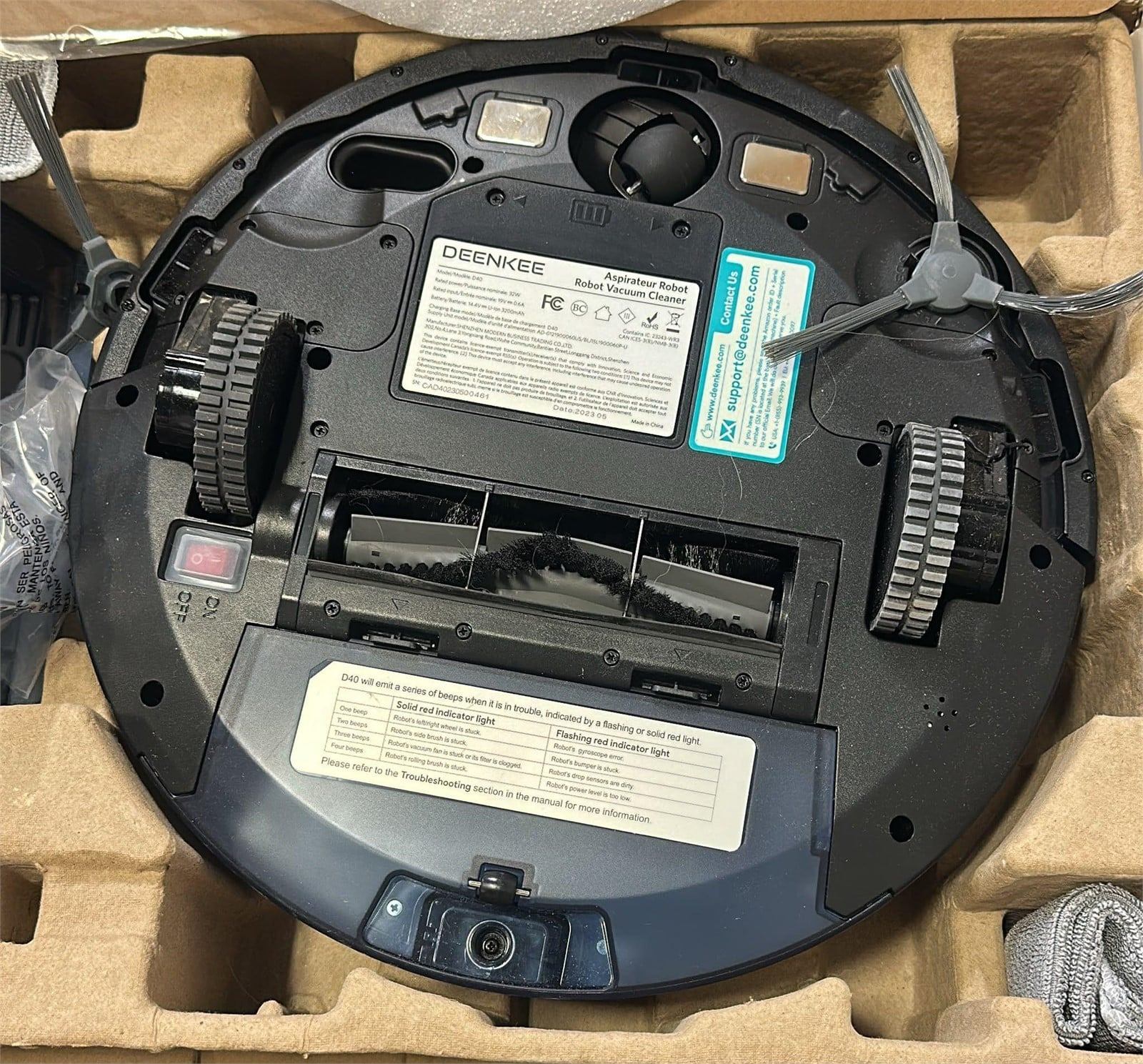 DEENKEE D40 Robotic Vacuum Cleaner - photo 4