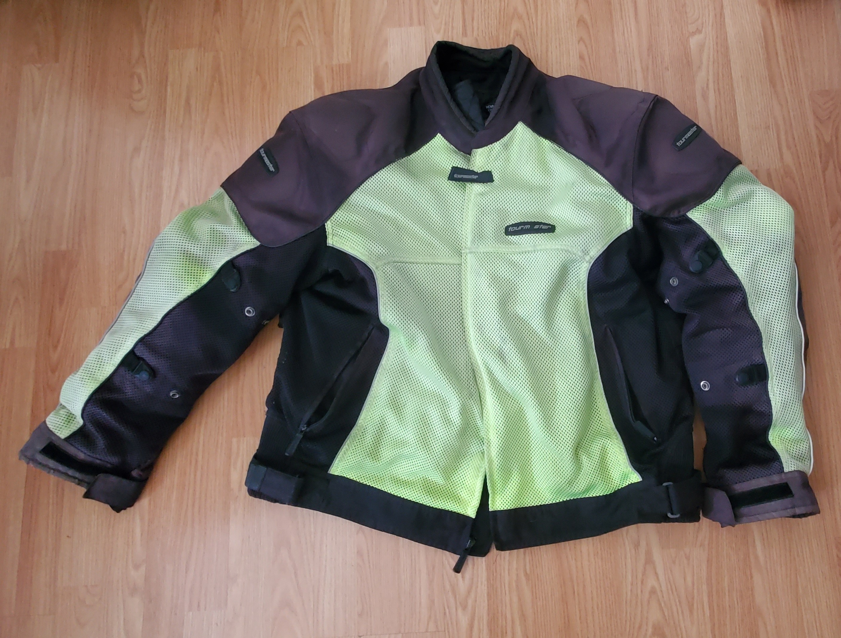 TOURMASTER INTAKE 3.0 HI-VIZ MOTORCYCLE JACKET - SIZE 2XL