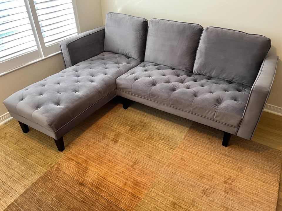L shaped couch
