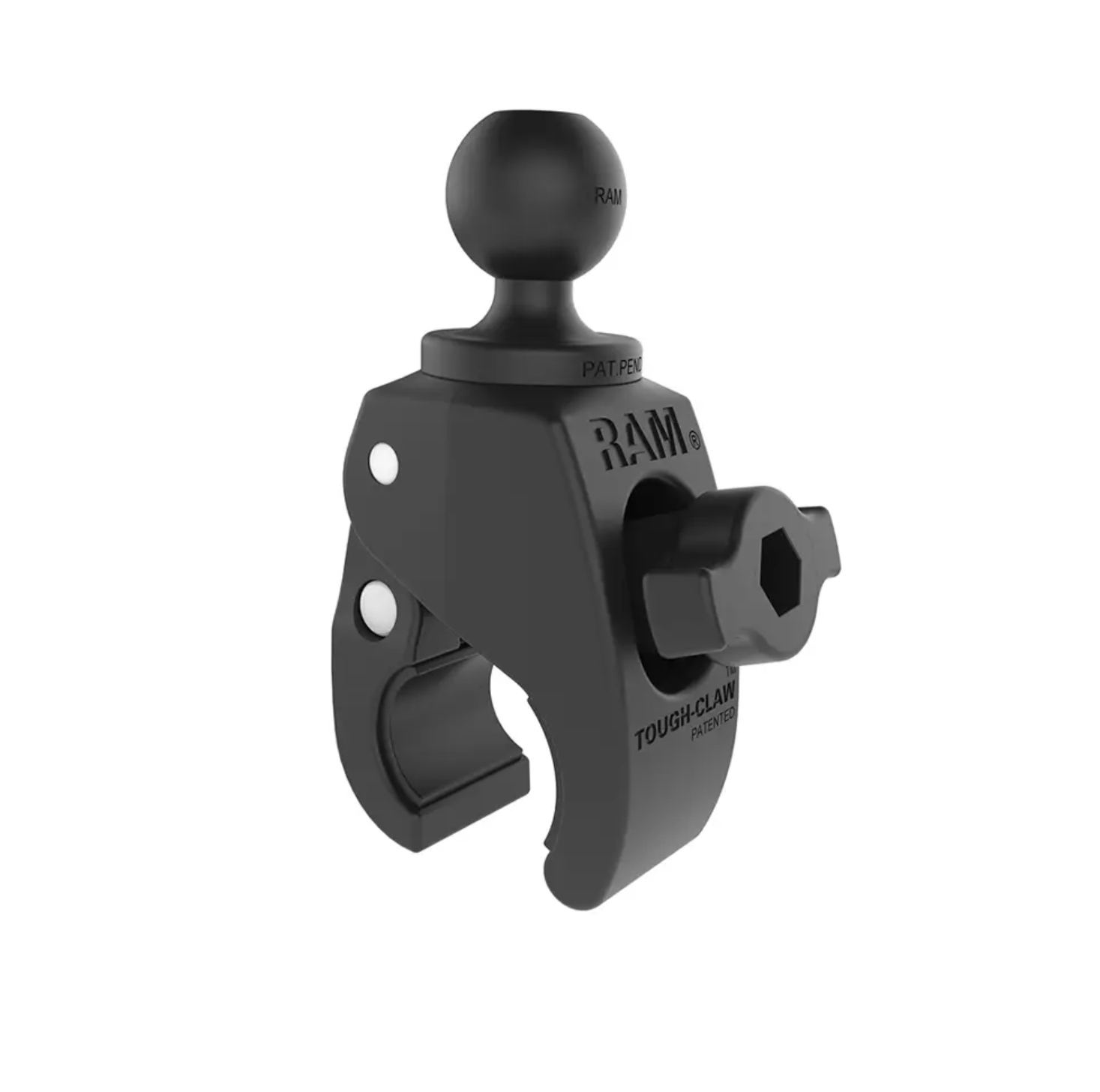 RAM LARGE TOUGH CLAW QUICK RELEASE CLAMP BASE WITH 1" BALL
