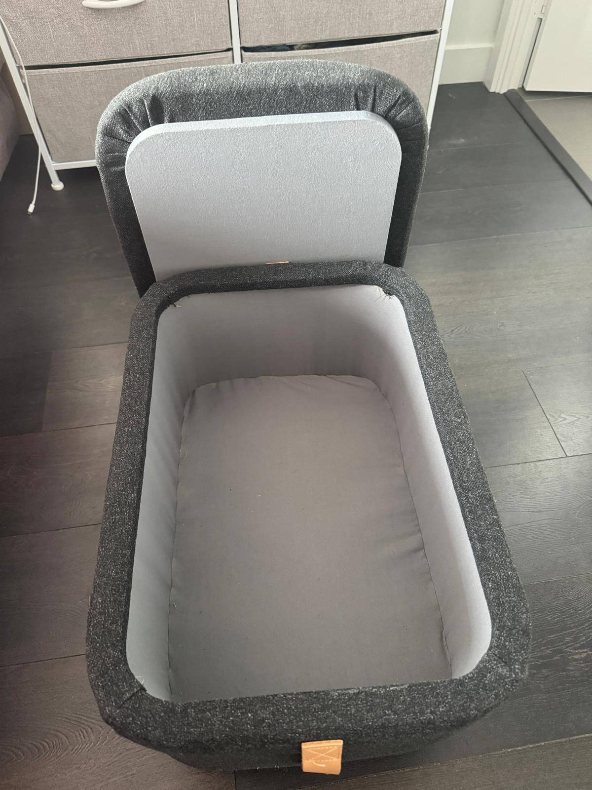 IKEA OSKARSHAMN Footstool with Storage – $60 - photo 4