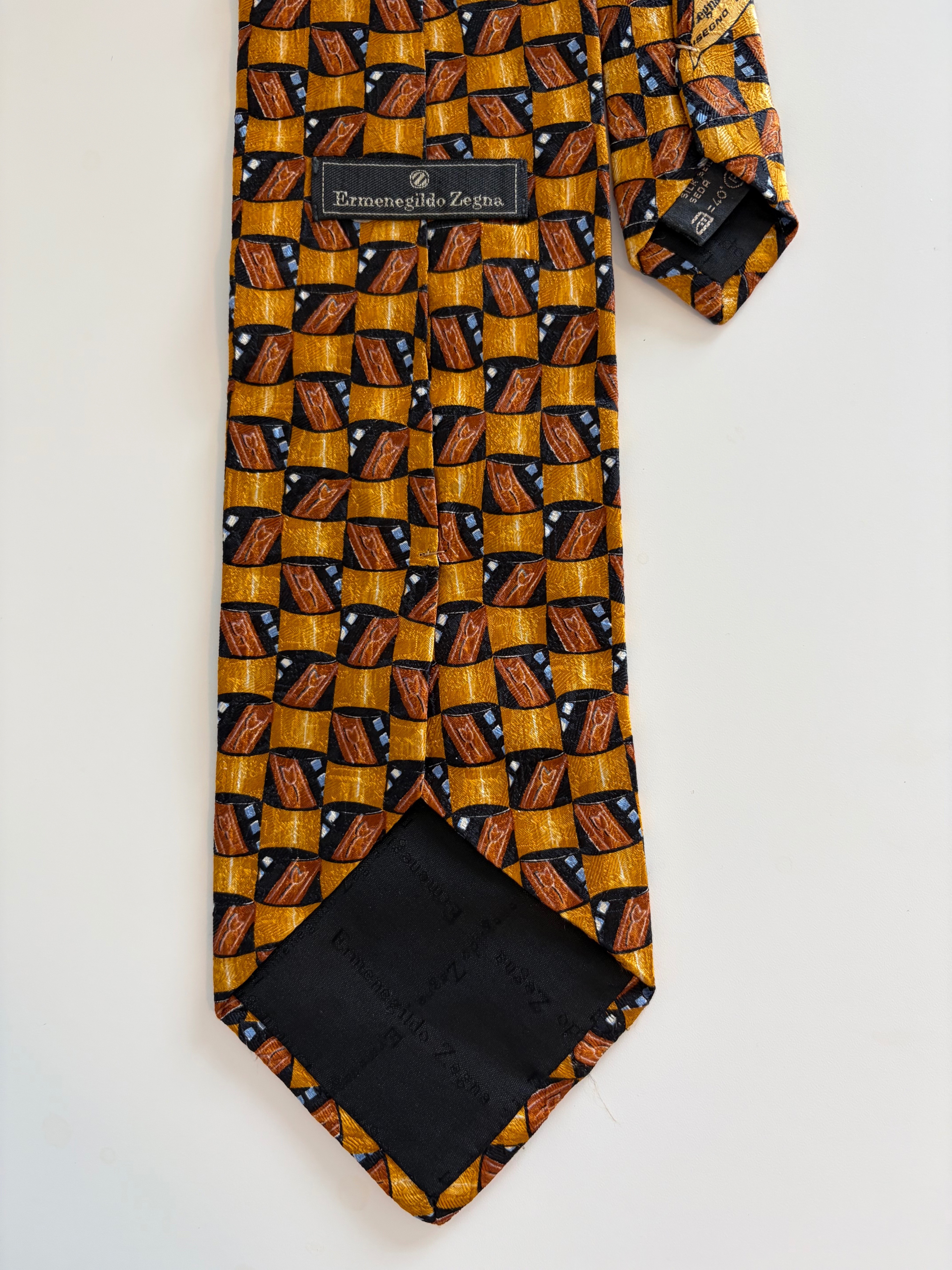 Ermenegildo Zegna Men's 100% Silk Tie 4" - photo 3