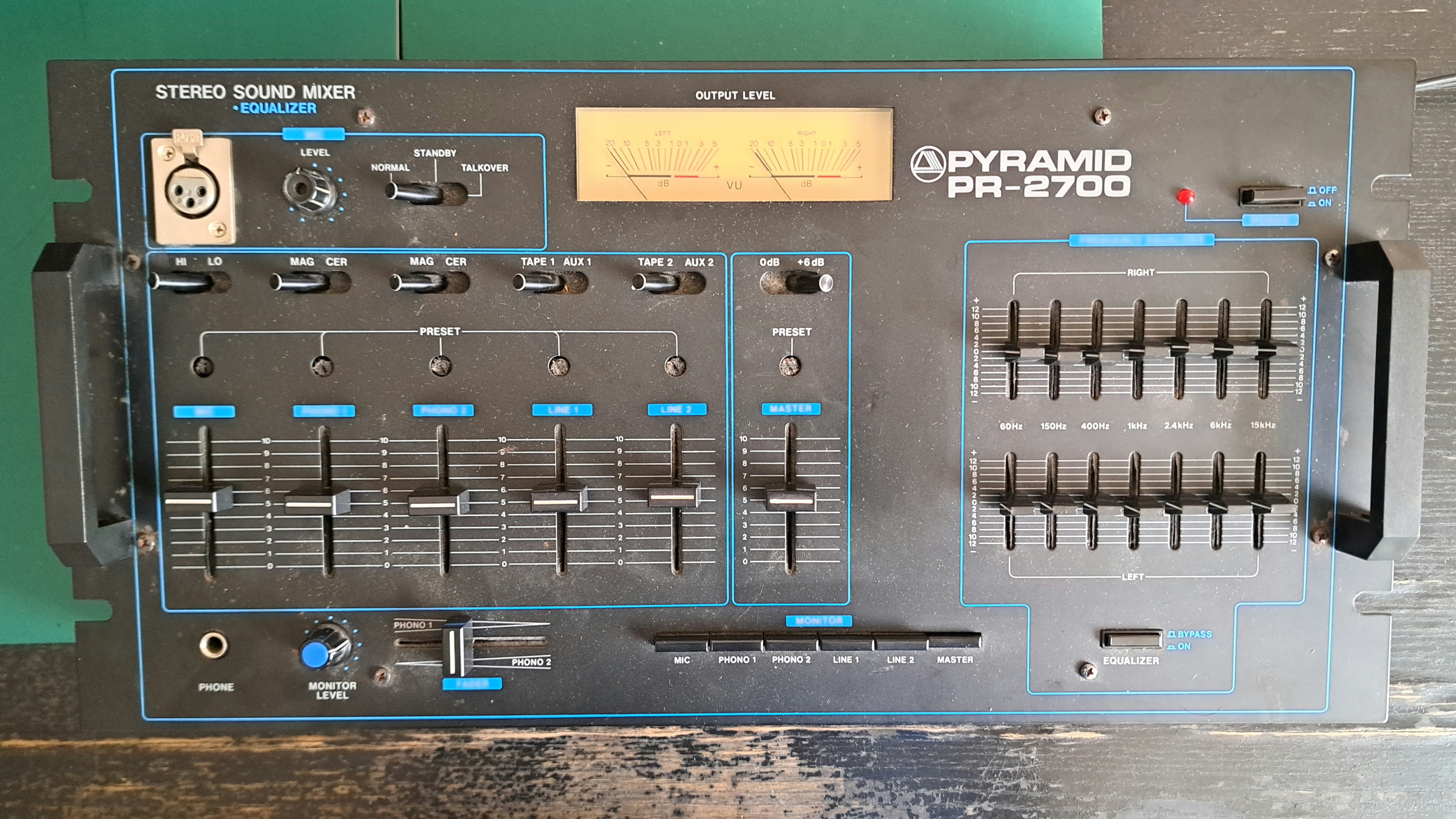 Pyramid PR-2700 Stereo mixer - photo 3