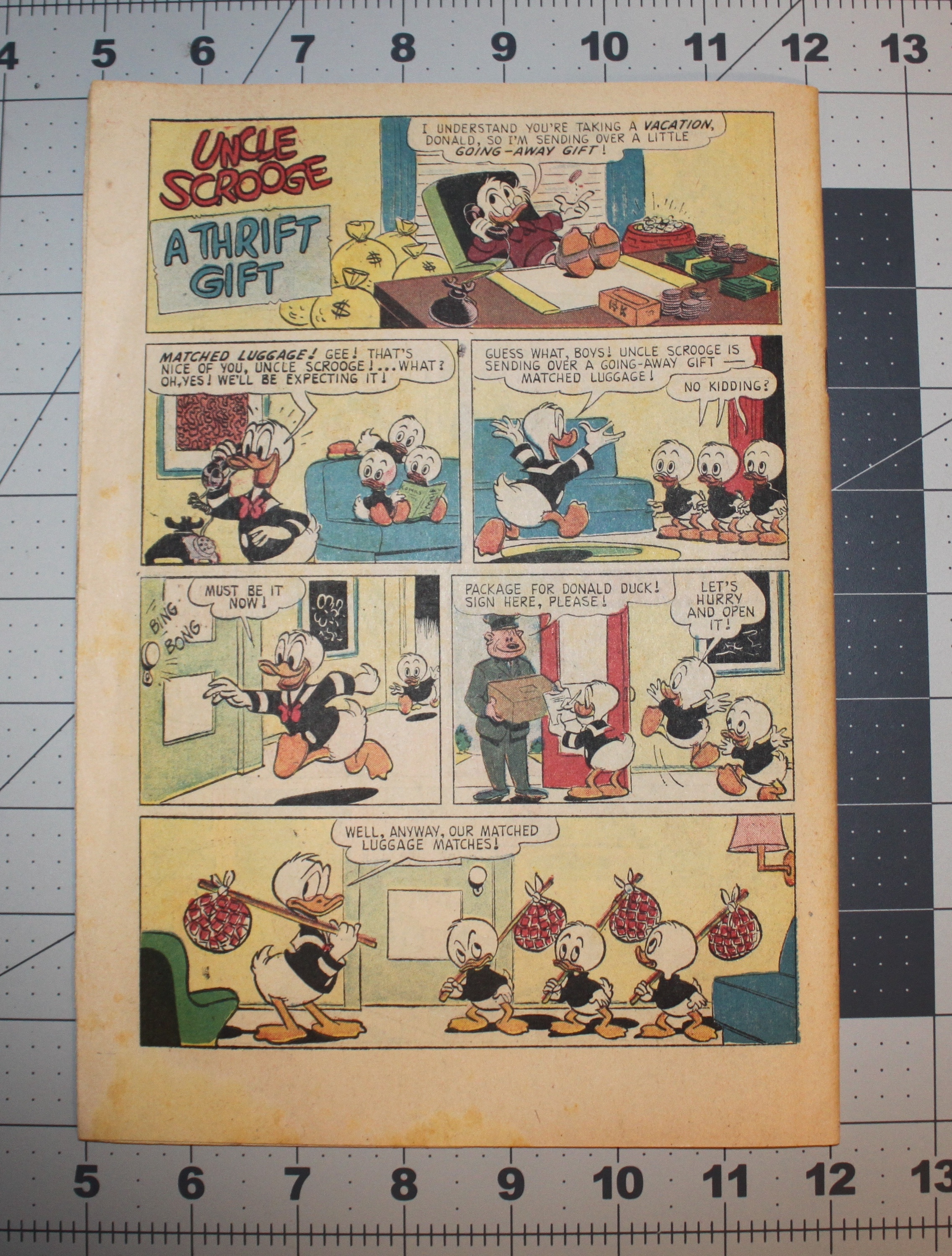 Walt Disney’s Uncle Scrooge #32 December 1960 Silver Age Comic - photo 5