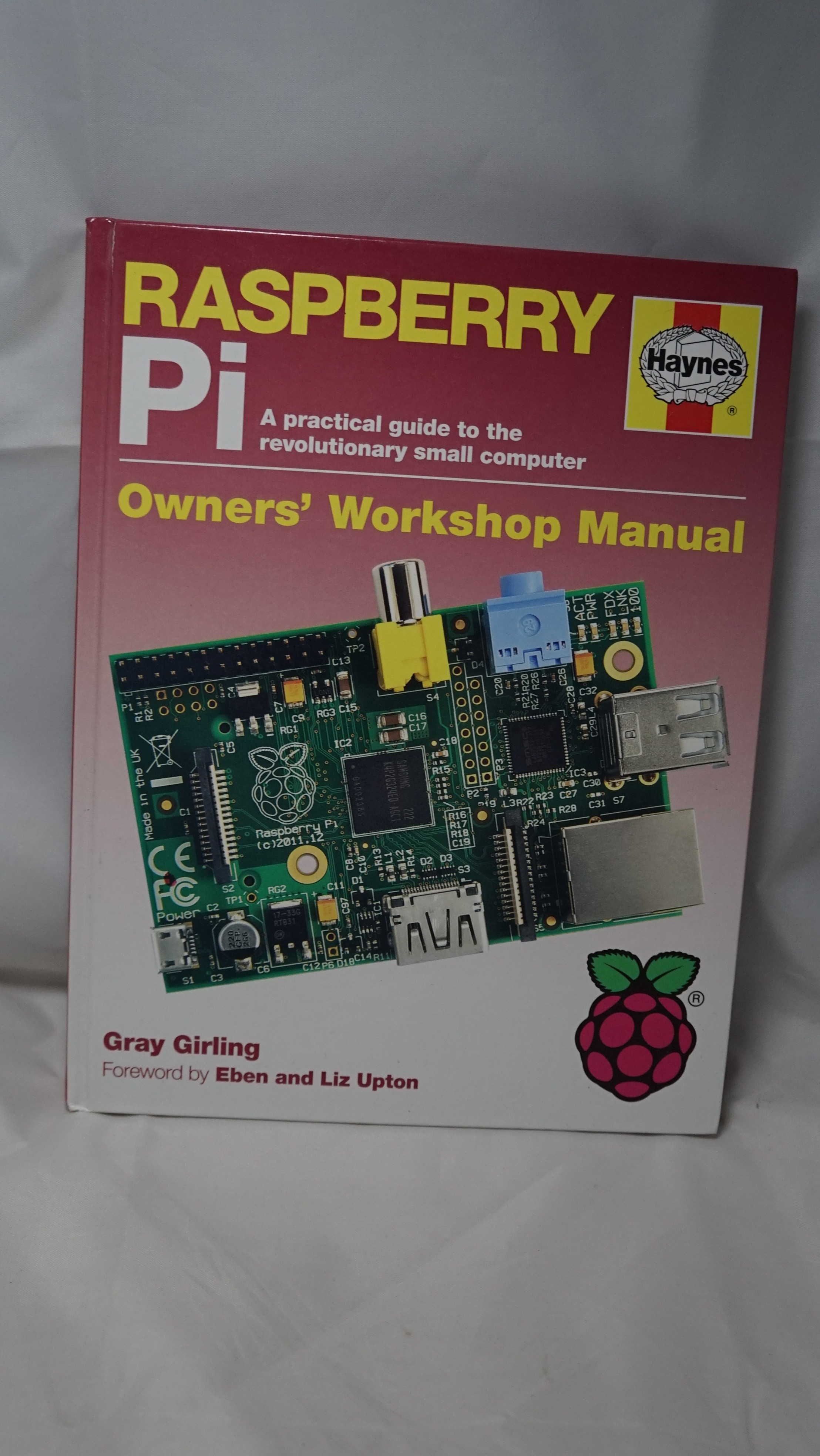 Raspberry Pi Owners Workshop Manual Haynes Girling Hardcover Lin