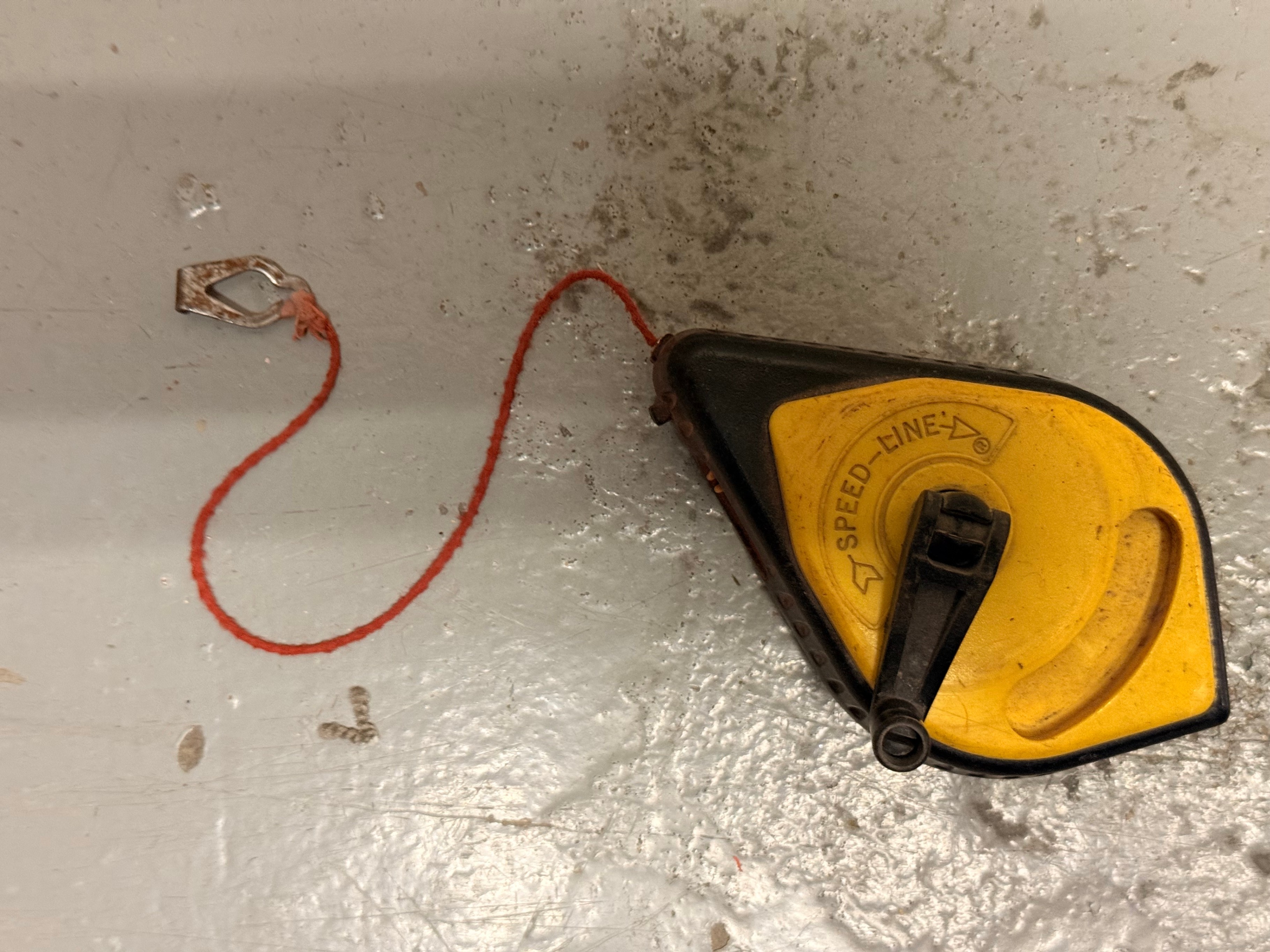 Speed-Line Chalk Line Reel