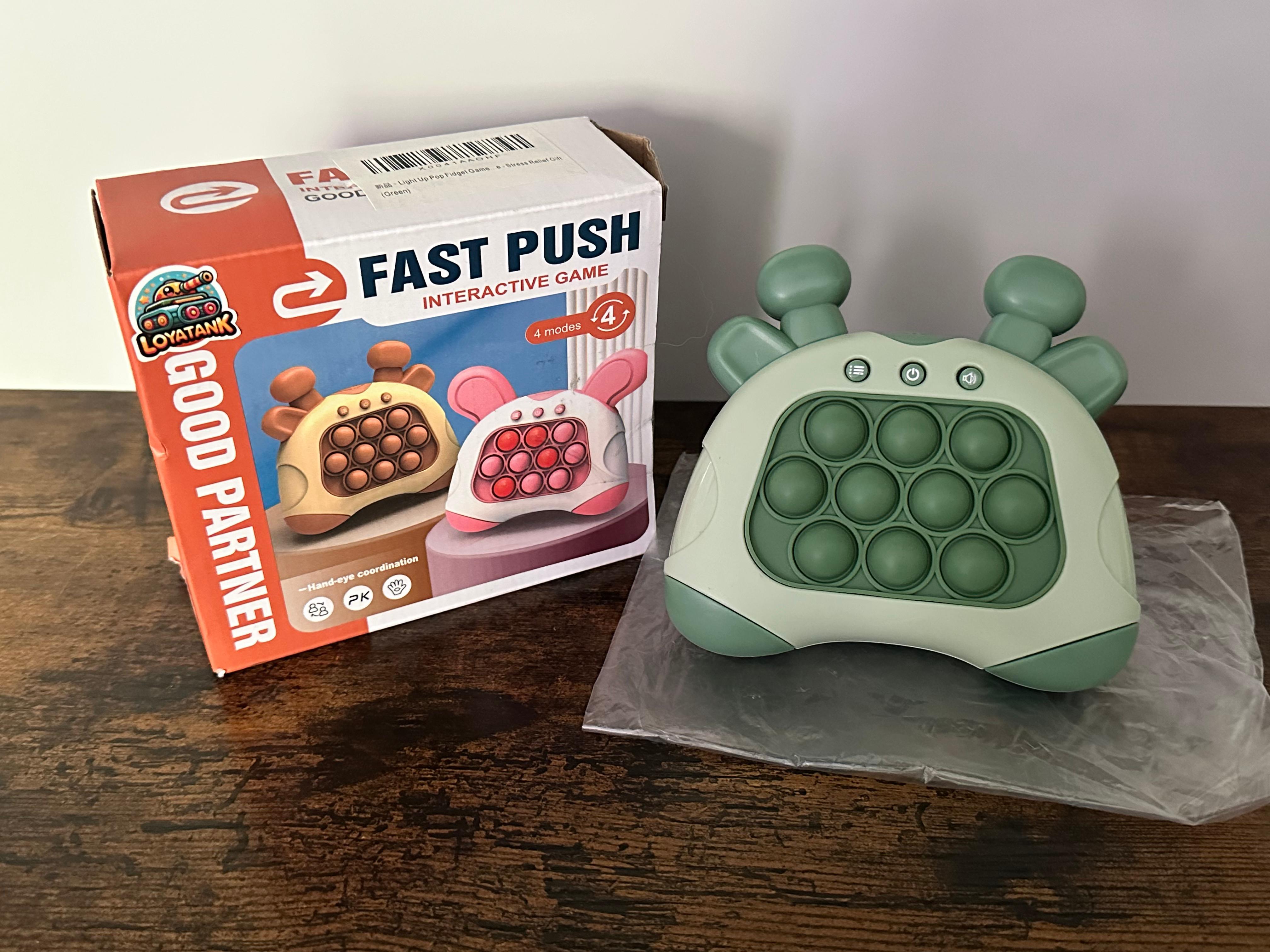 Fast Push Interactive Game Toy