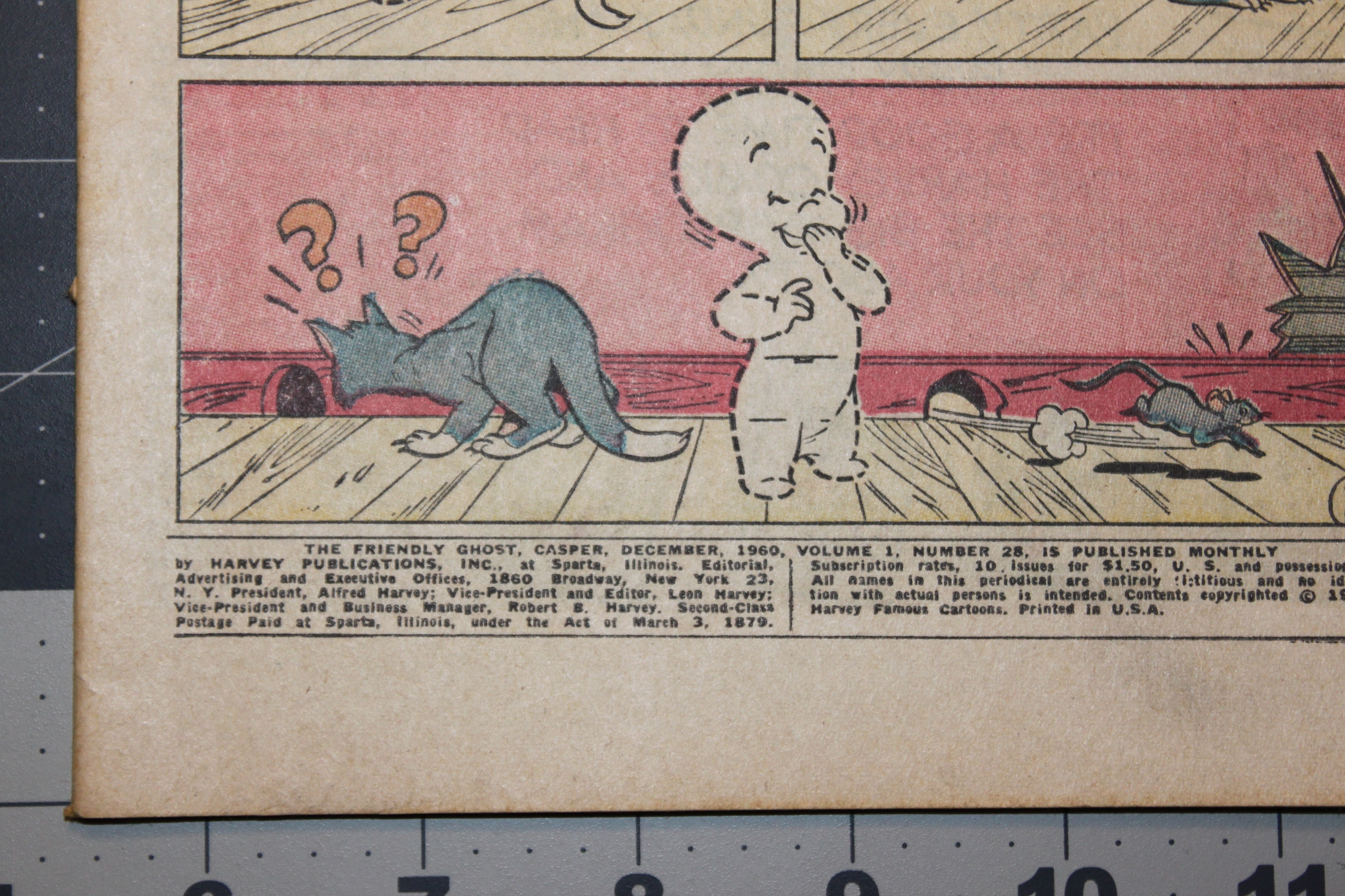 The Friendly Ghost, Casper #28 Harvey Comics December 1960 - photo 2