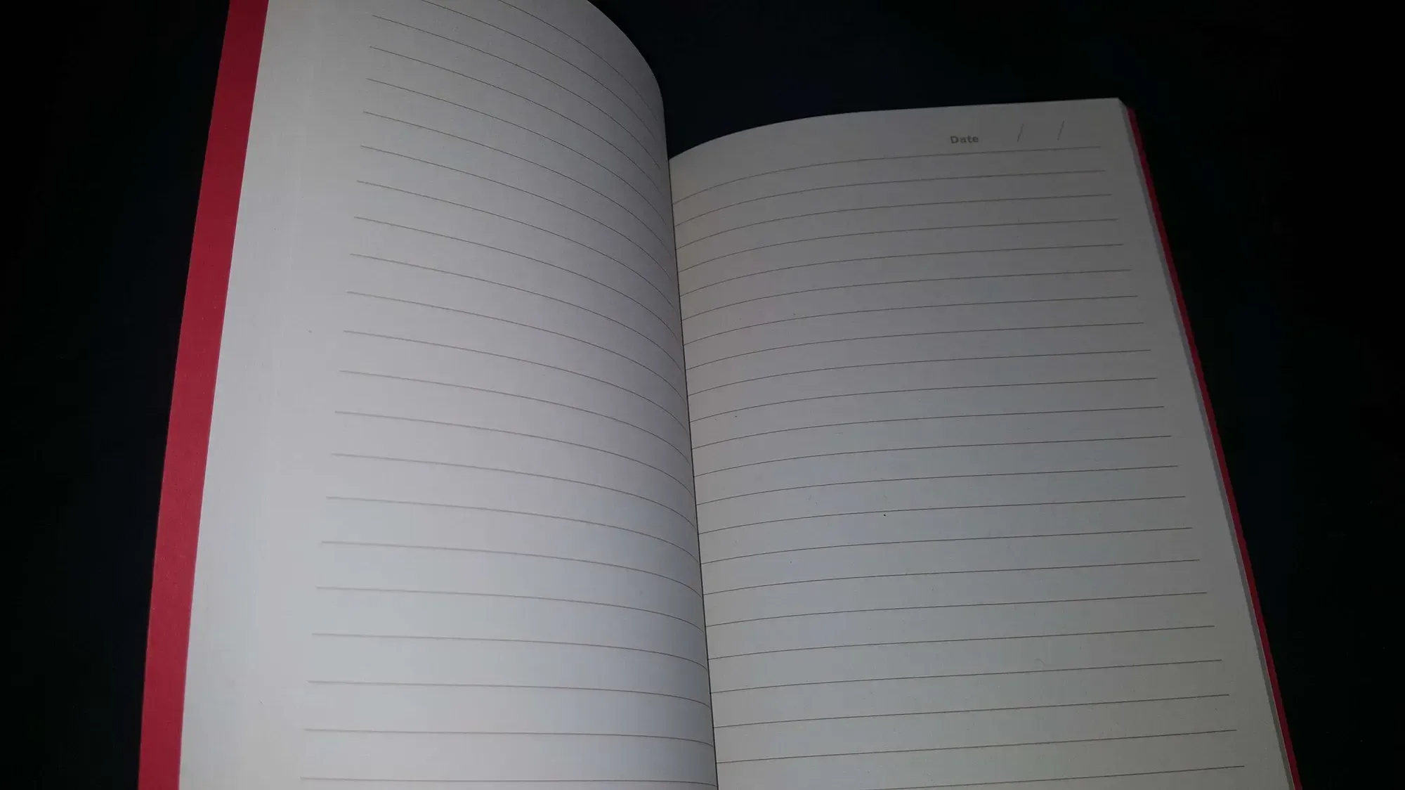Nice Blank Journal Diary -- Red Cover w "Incendies" Title - photo 4
