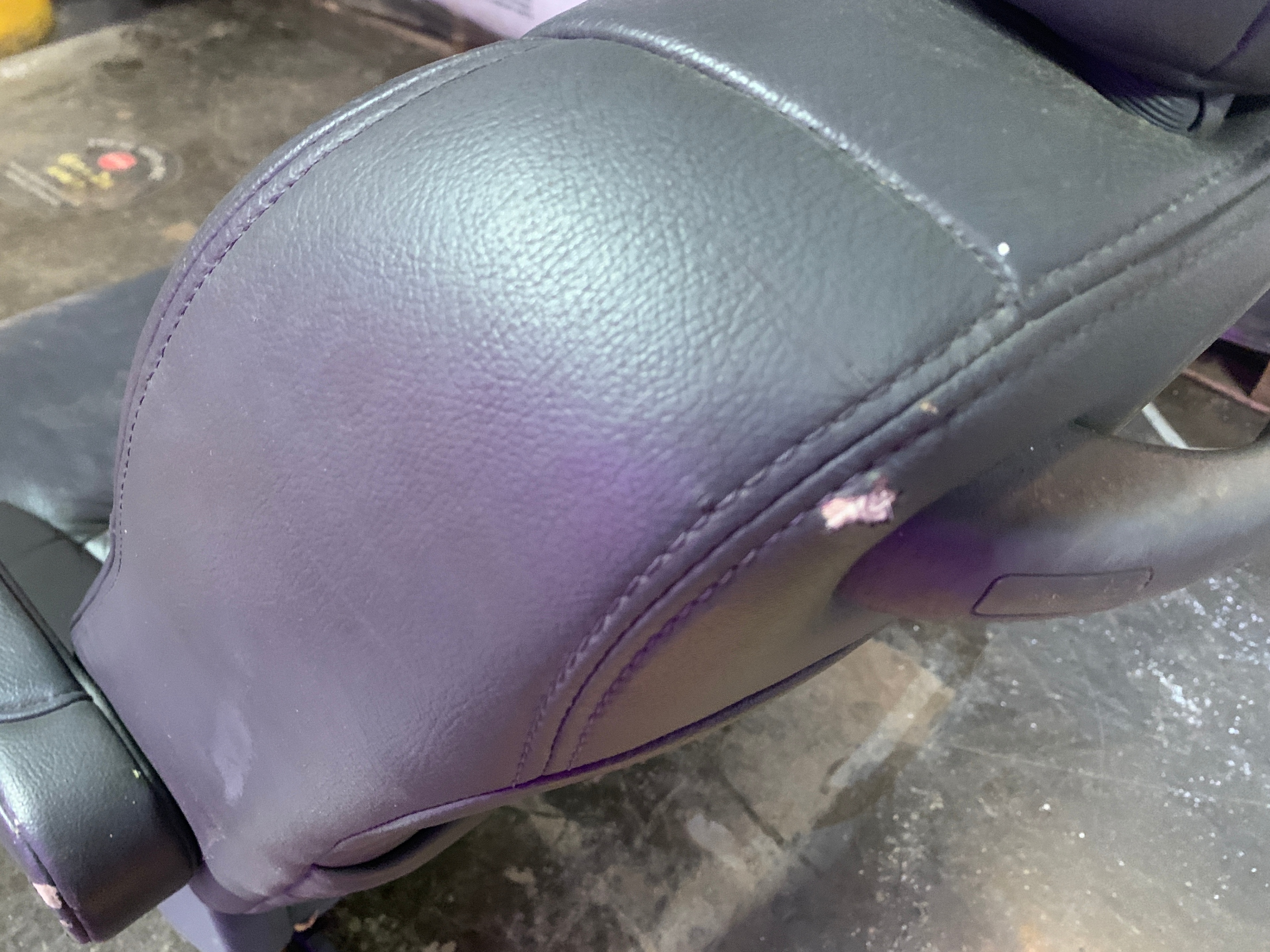 2005–2010 Grey Leather Honda Odyssey 2nd Row w/ Jump Seat - photo 5