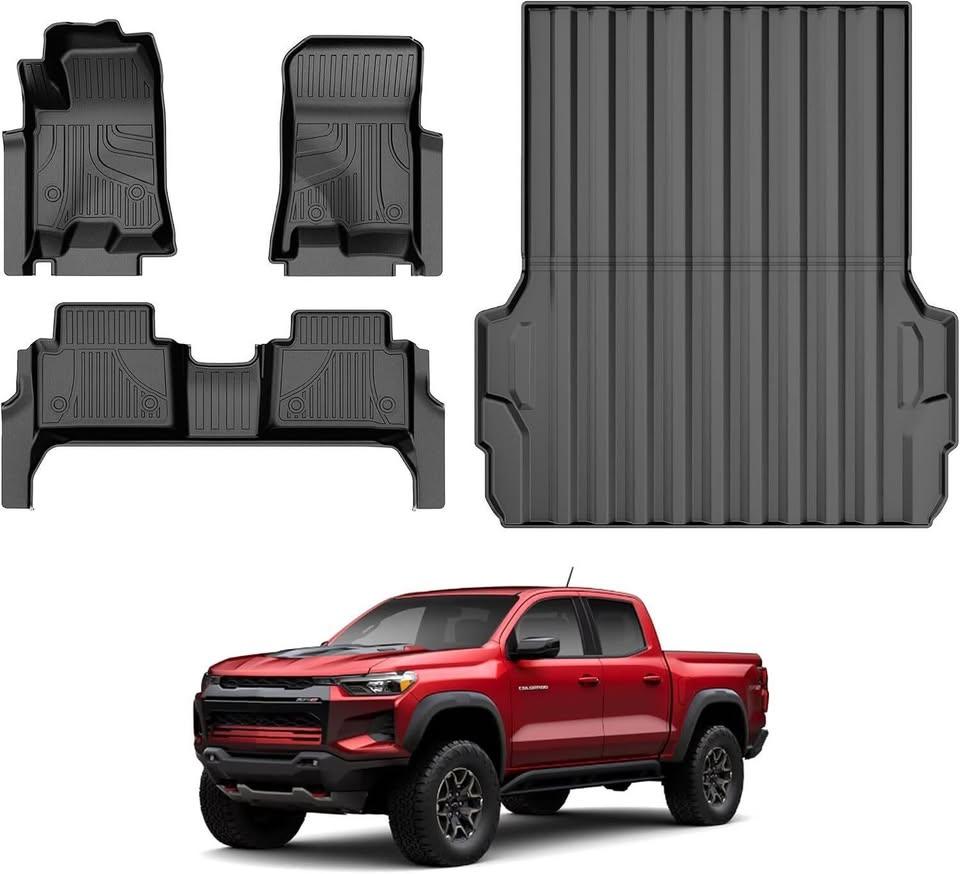 27. Chevy/GMC Floor Mats & Bed Mat Set AOMSAZTO - photo 3