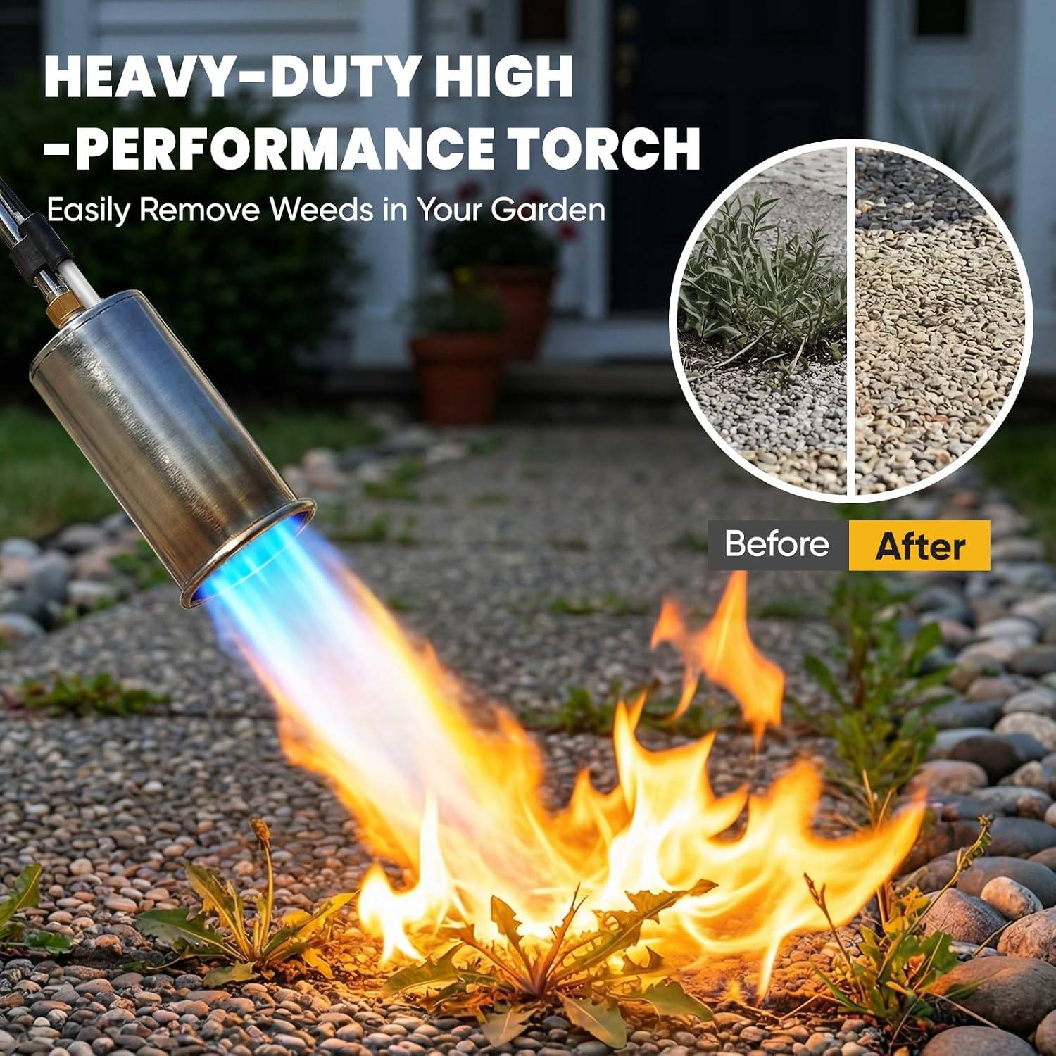 Propane Torch Weed Burner - Adjustable Flame - photo 2