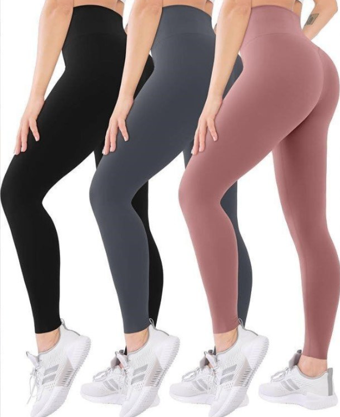 GROTEEN 3 Pack High Waisted XL Leggings for Women
