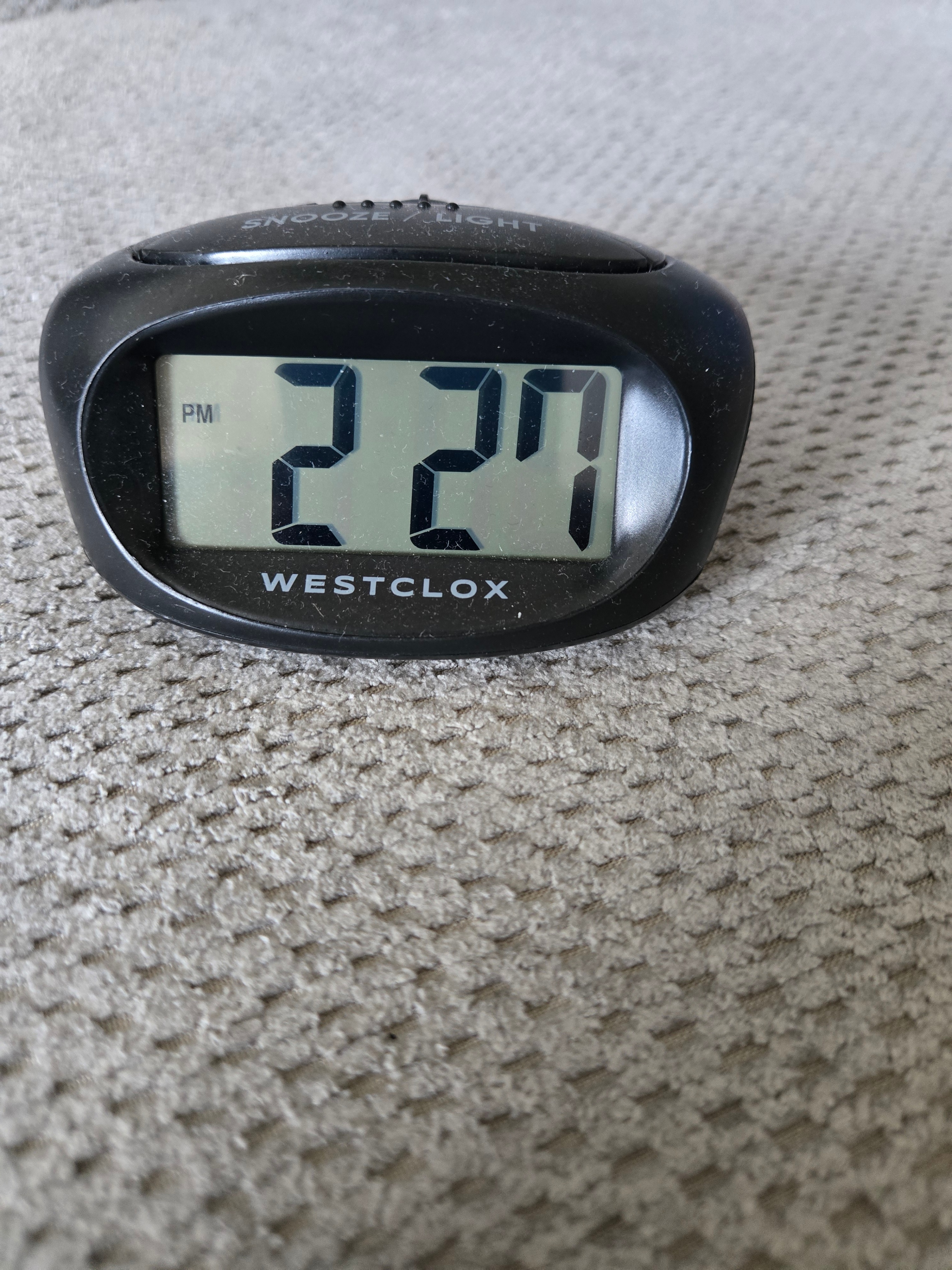 Westclox Digital Travel Alarm Clock