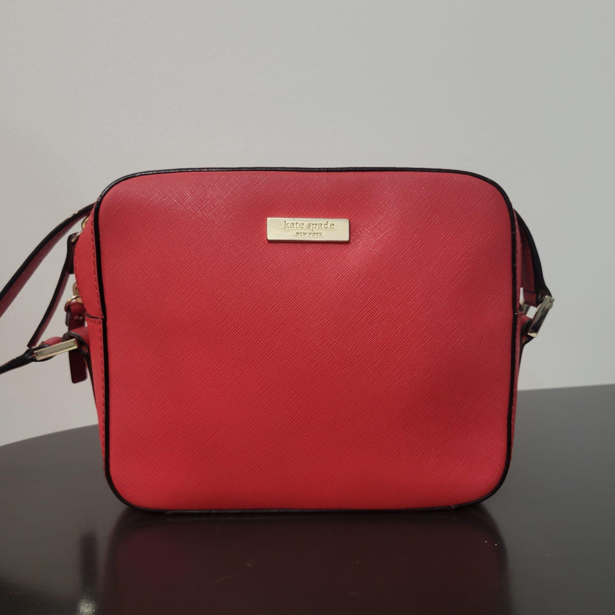Kate Spade Red Crossbody Purse Bag