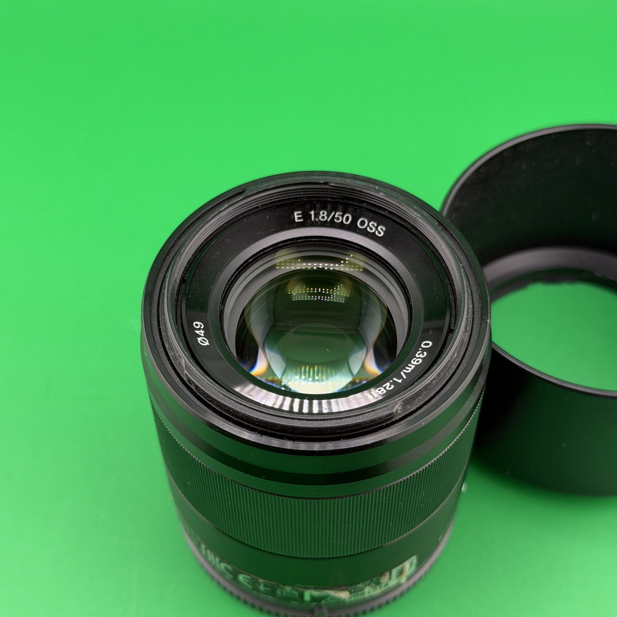 Sony E 50mm f/1.8 OSS - Black - E-mount - Good - photo 2